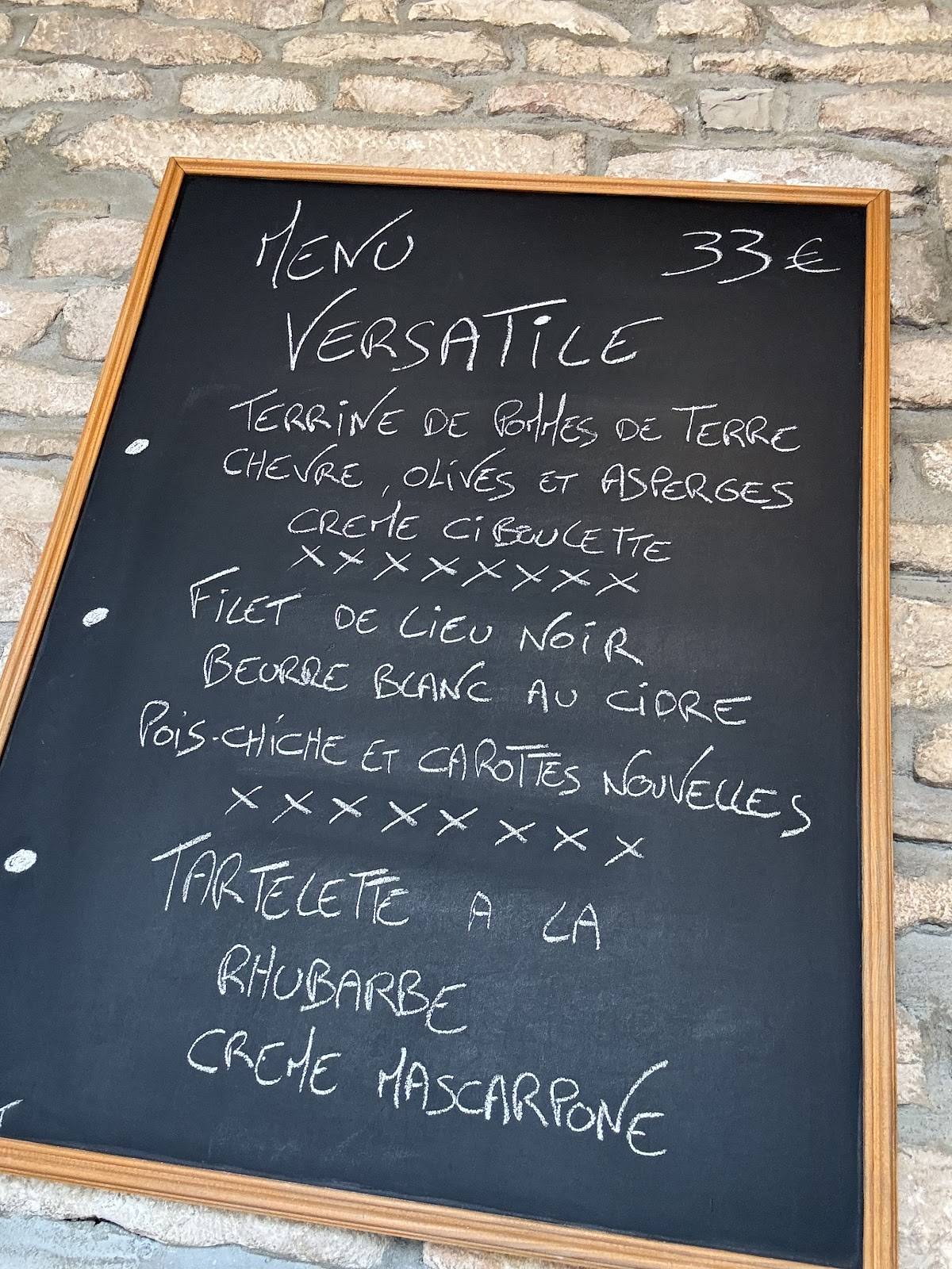 Menu de Soul Kitchen