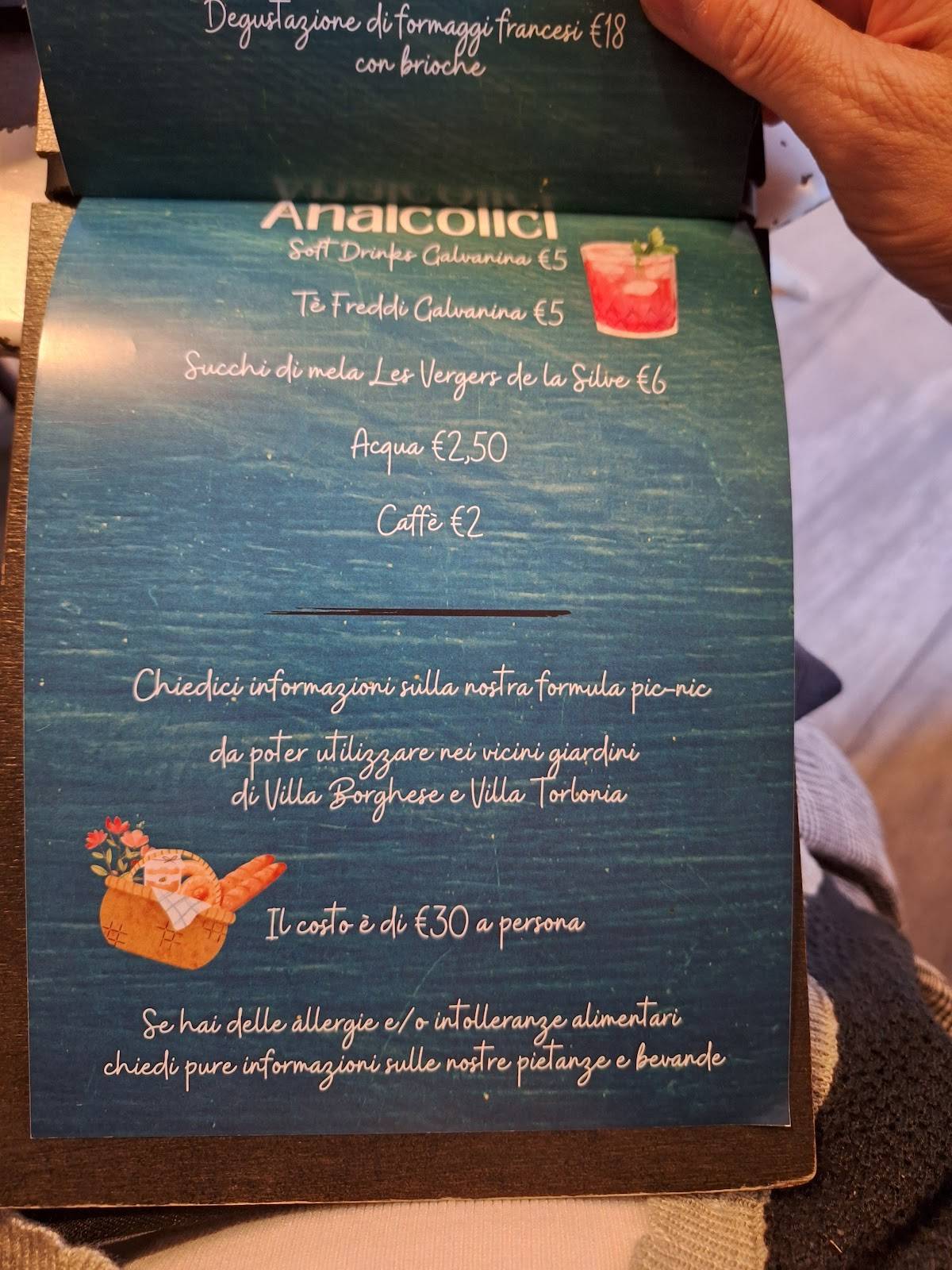 Menu di Spaccio Grosso 