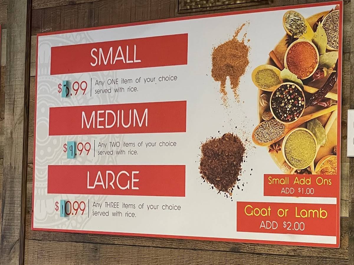 Menu at Spice Station Indian Cuisine restaurant, Kingsville, E Lott Ave