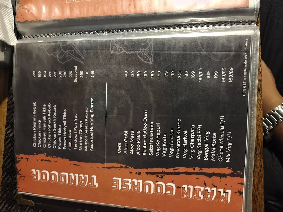 Spicy Village menu