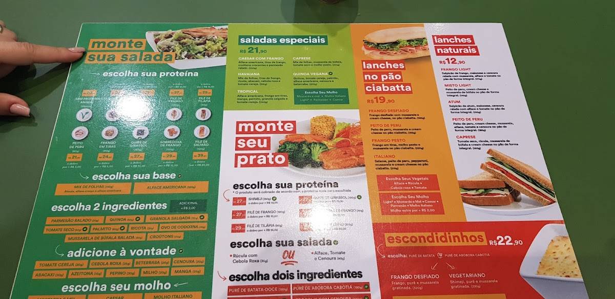 Sucão - Tauste General Carneiro - Sorocaba cardápio