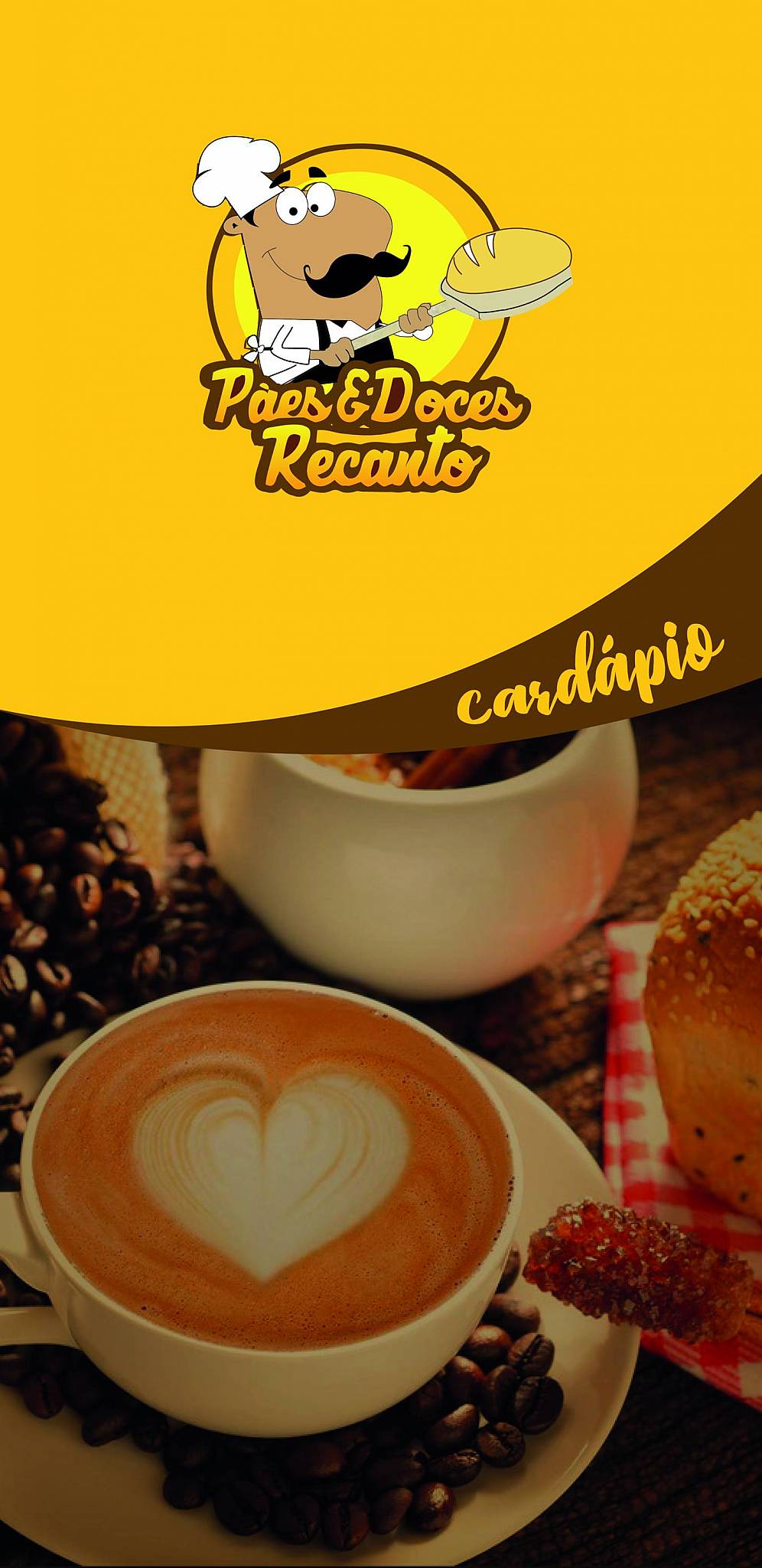 Padaria Pães e Doces Recanto cardápio