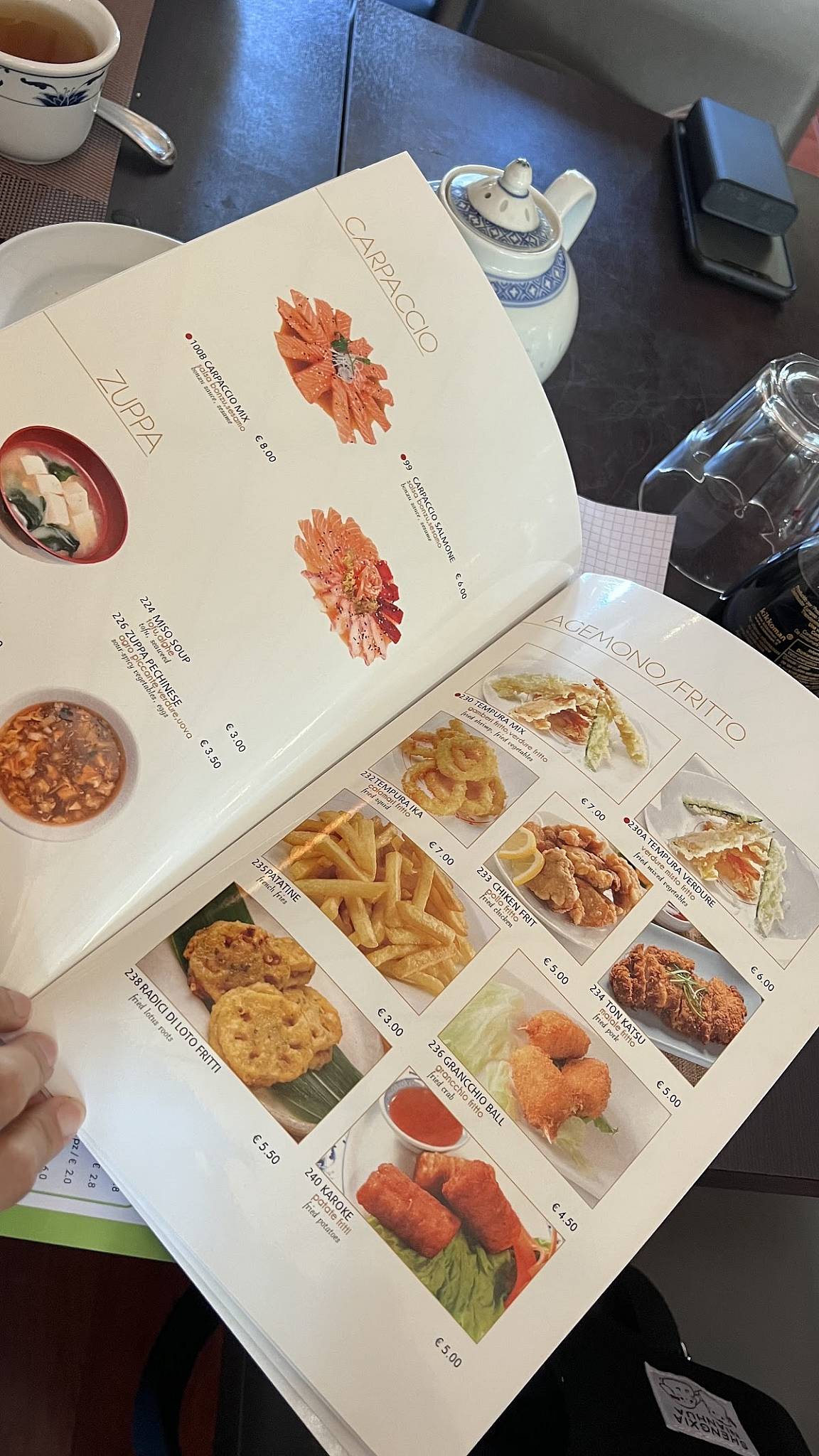 Menu di Sushi Bejjing Town 