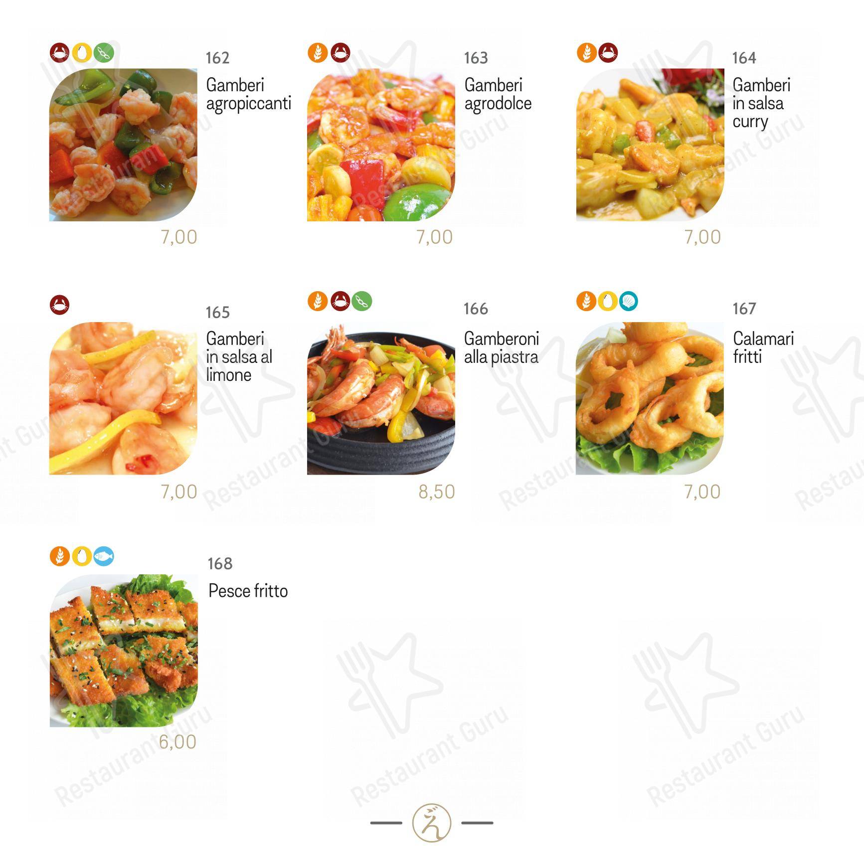 Menu per Ristorante Nest Sushi Wok ristorante