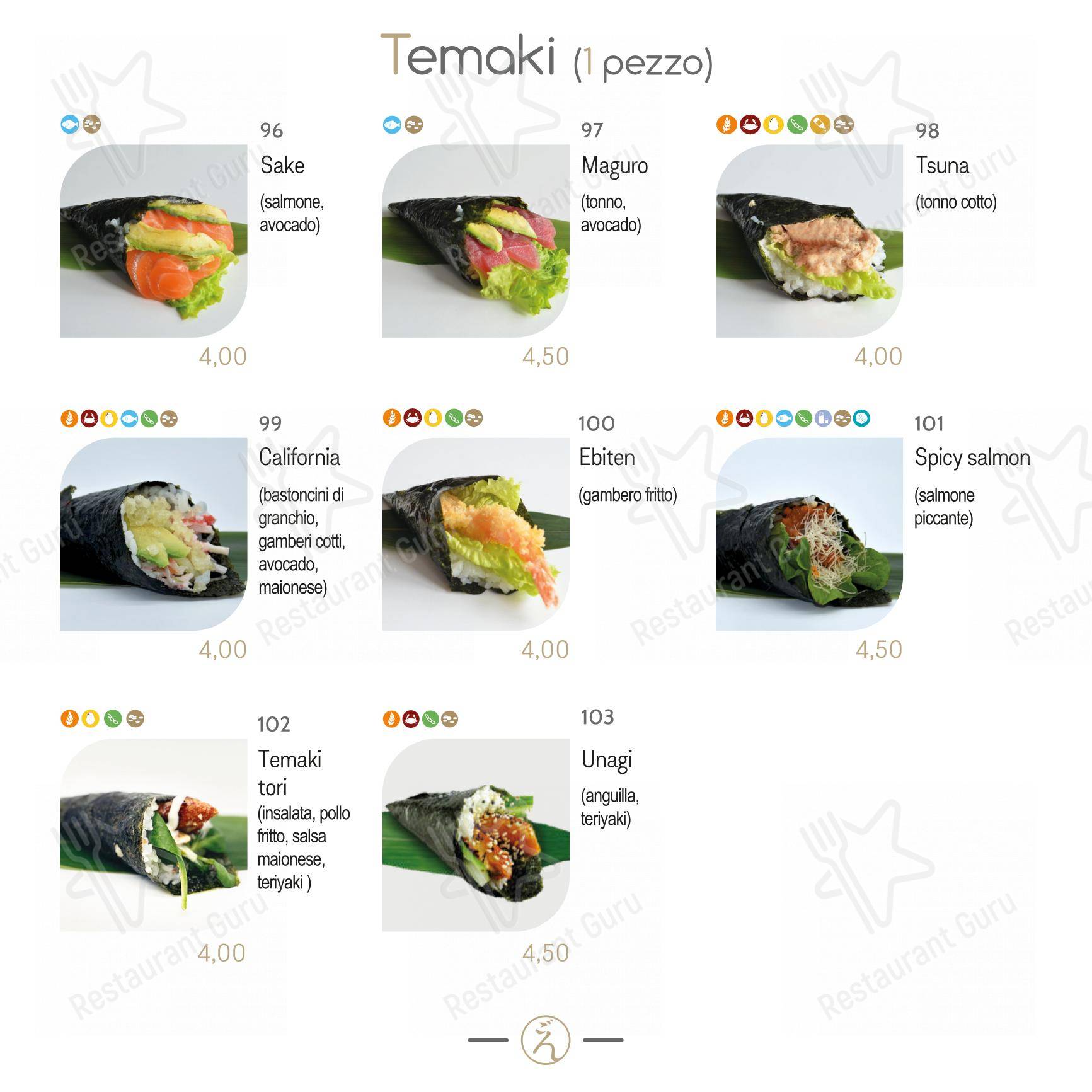 Ristorante Nest Sushi Wok in Fiorano - Menu