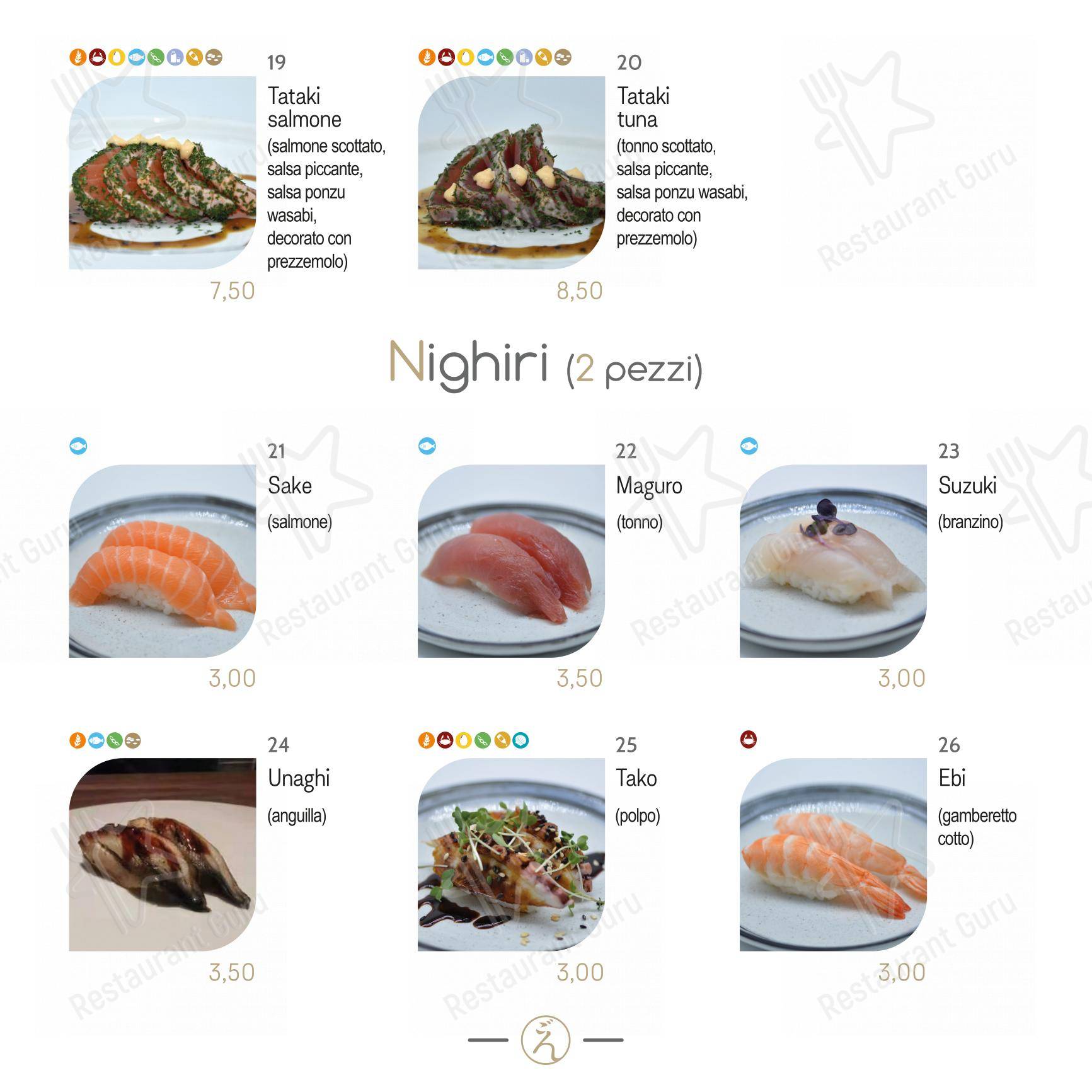 Menu di Ristorante Nest Sushi Wok - Menu
