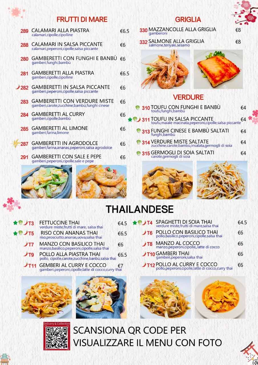 Menu di Sushi One Super 