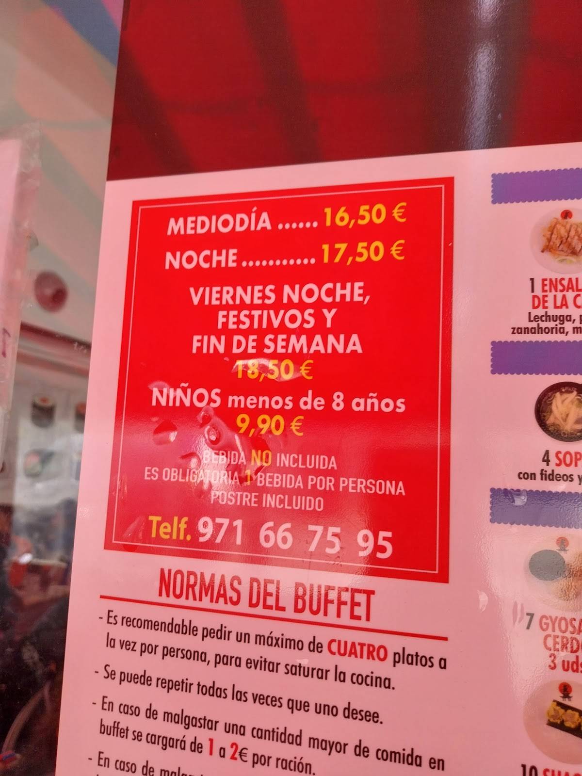 Carta Del Restaurante SushiNinja Inca carta-del-restaurante-sushininja-inca
