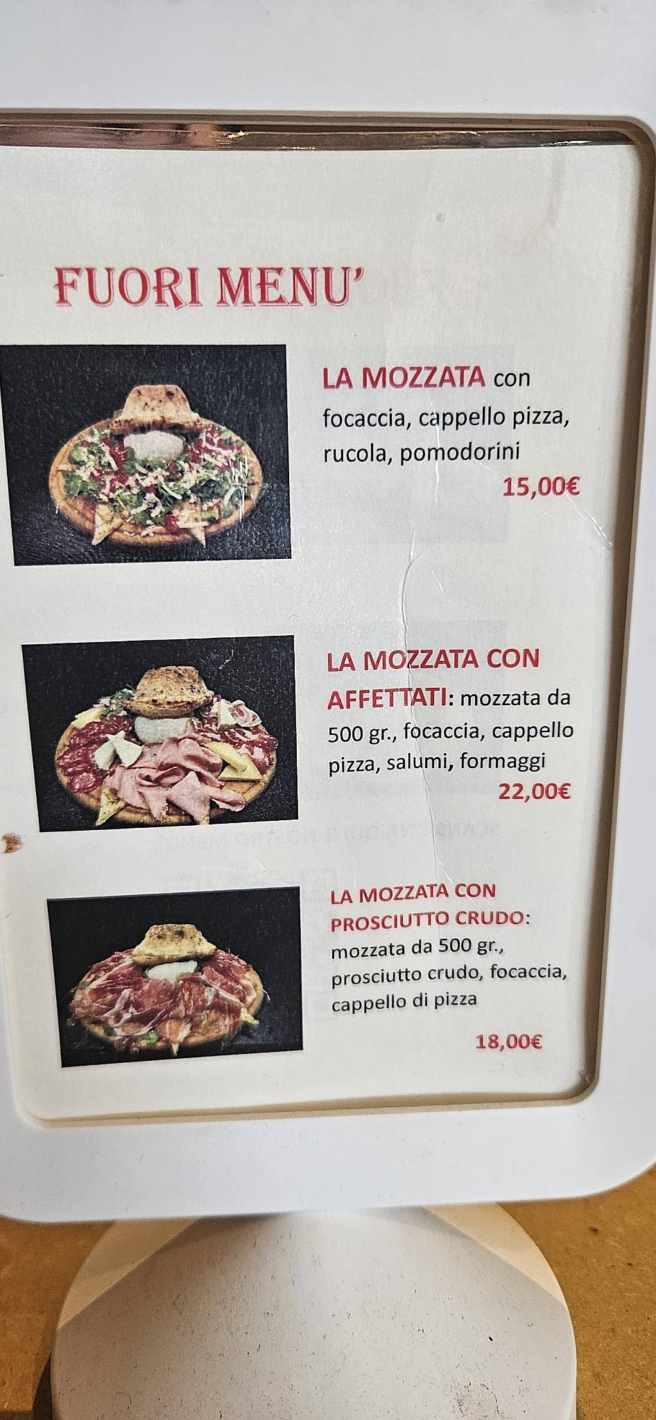 Menu di T-Bone 