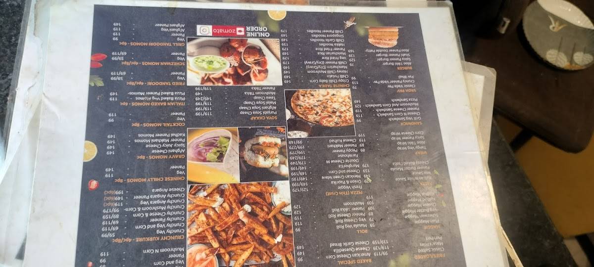 THE MOMO HUT menu