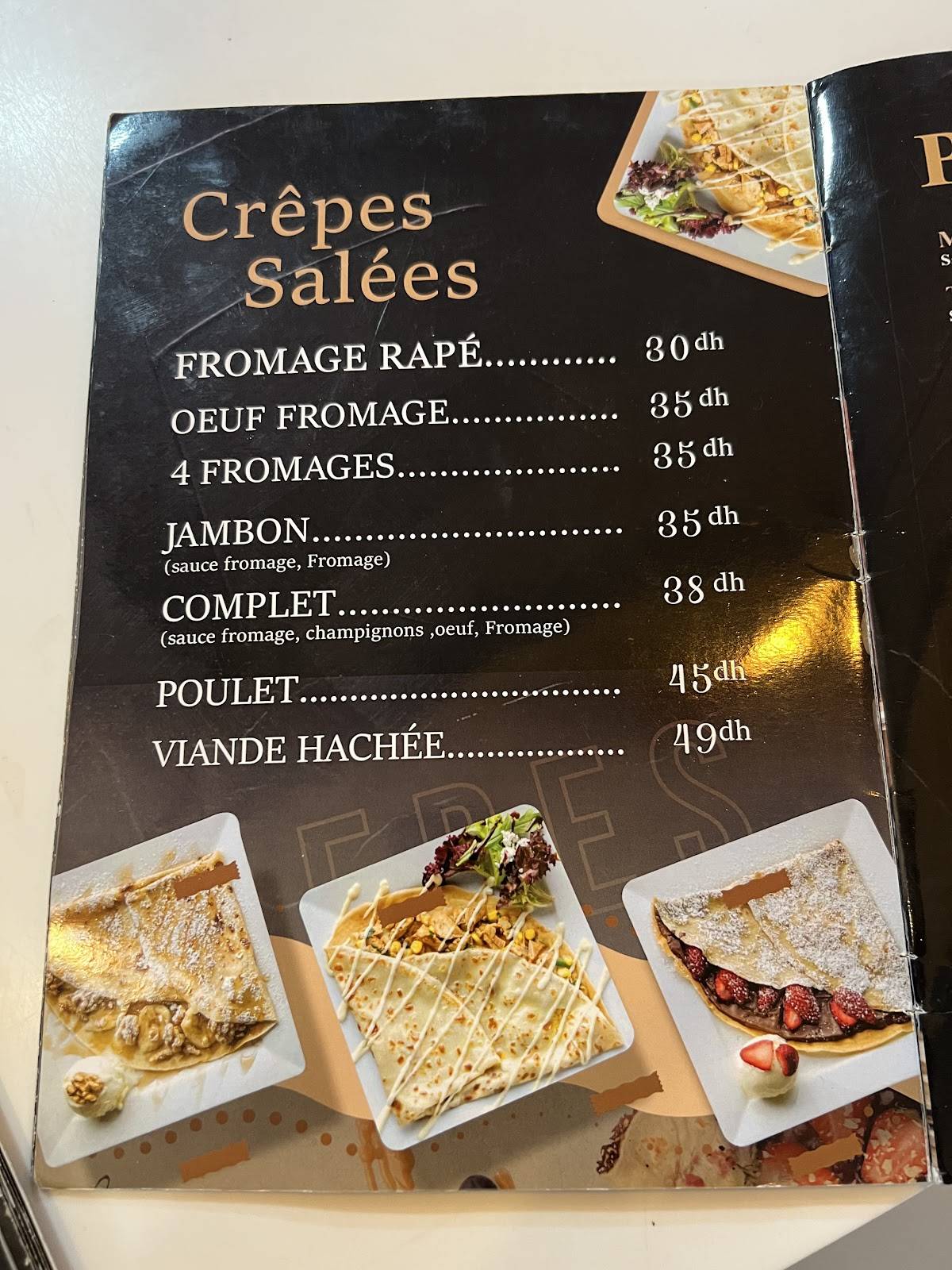 Menu de Tacos de Nice (Agdal)