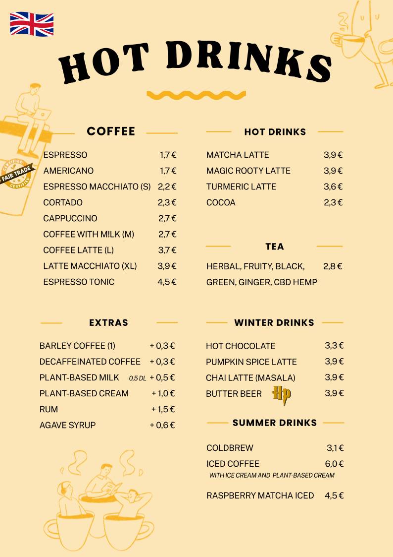 Menu di Tavci Kuhna & Ayatana deli 