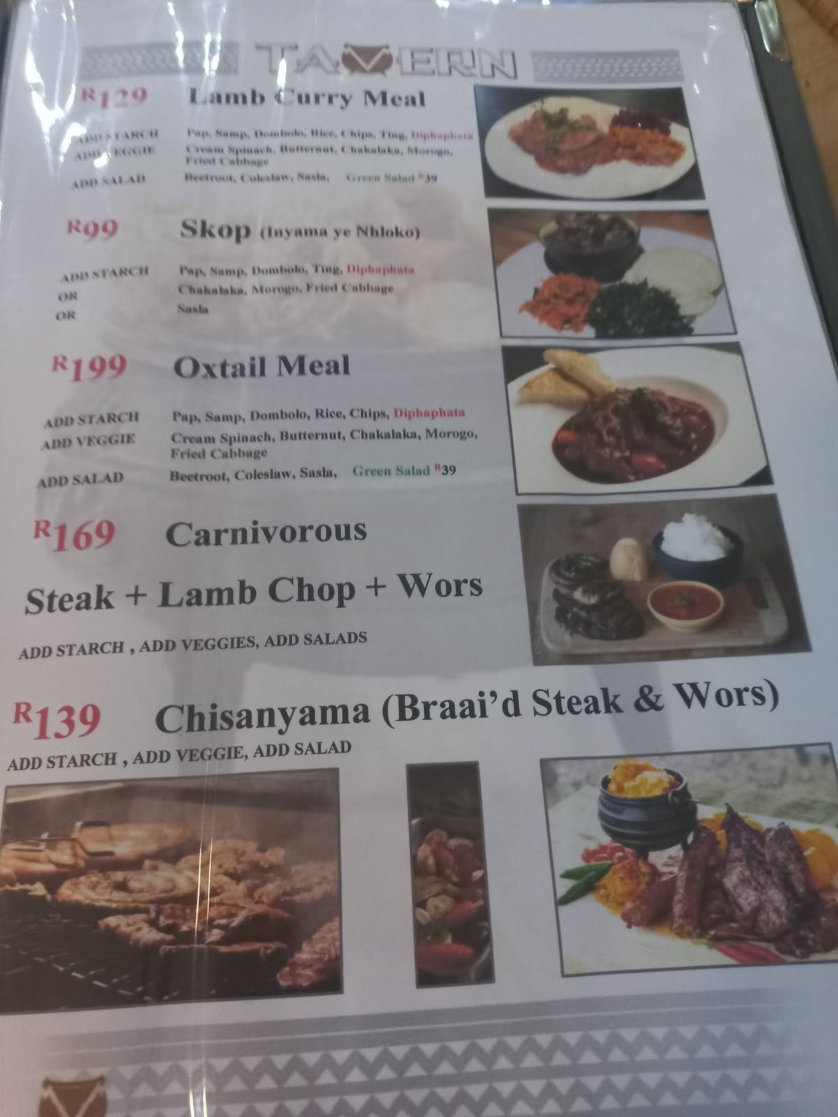 menu-at-tavern-restaurant-soweto-chris-hani-rd