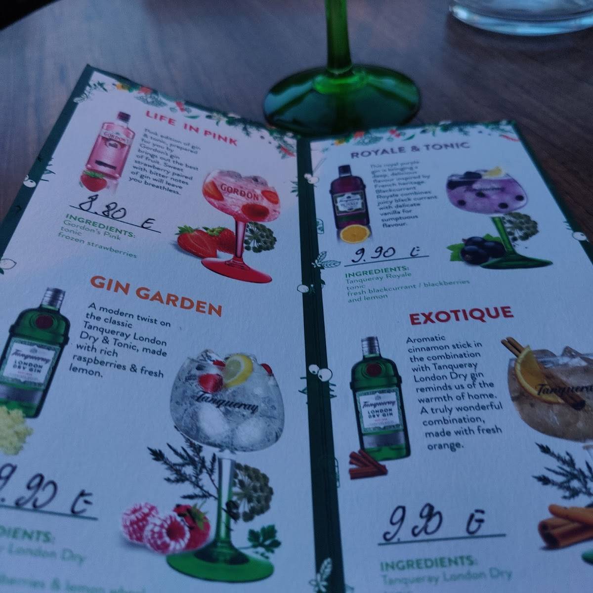 Menu de Teraca Bamba