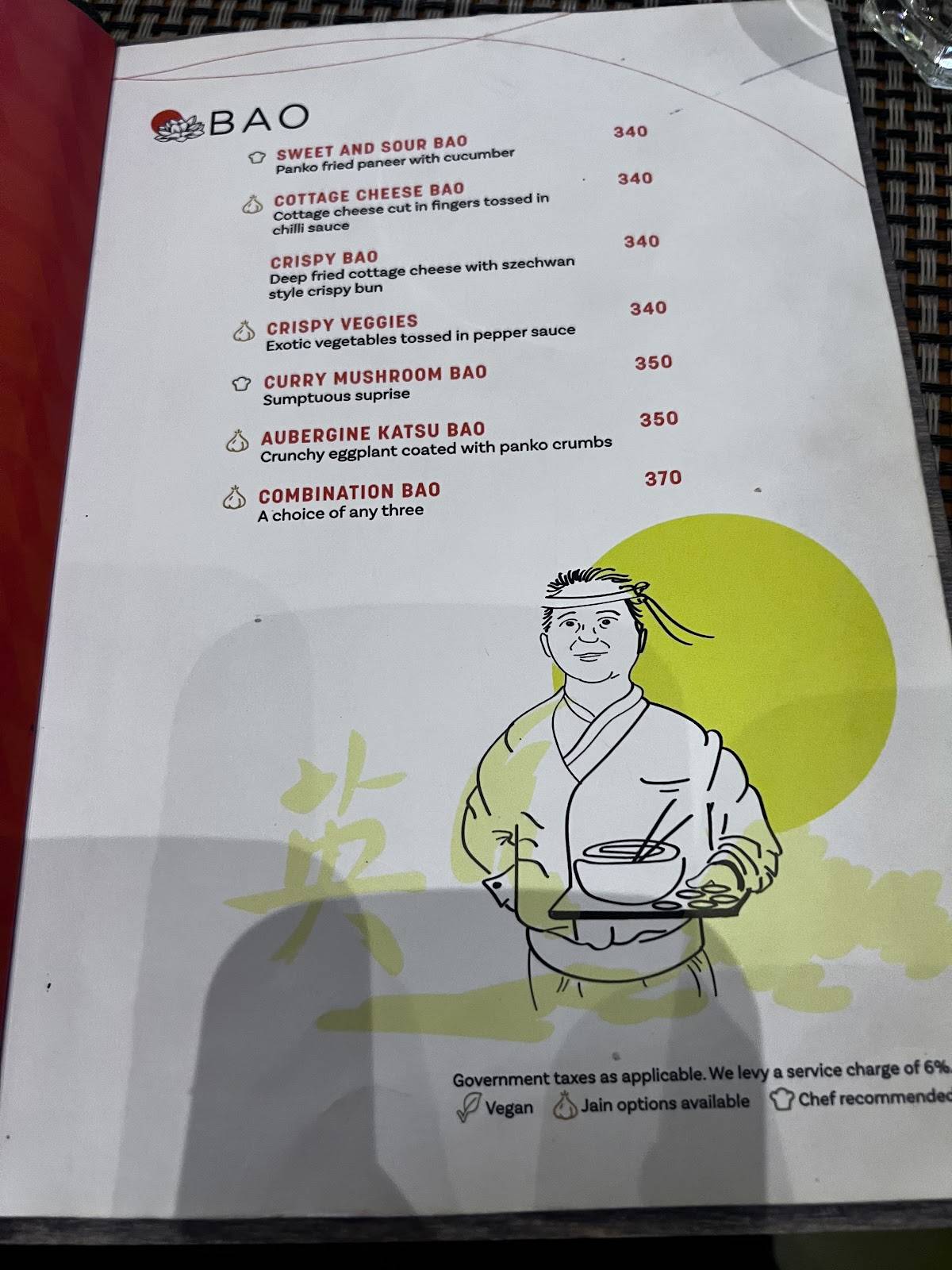 The Asian Curry House menu