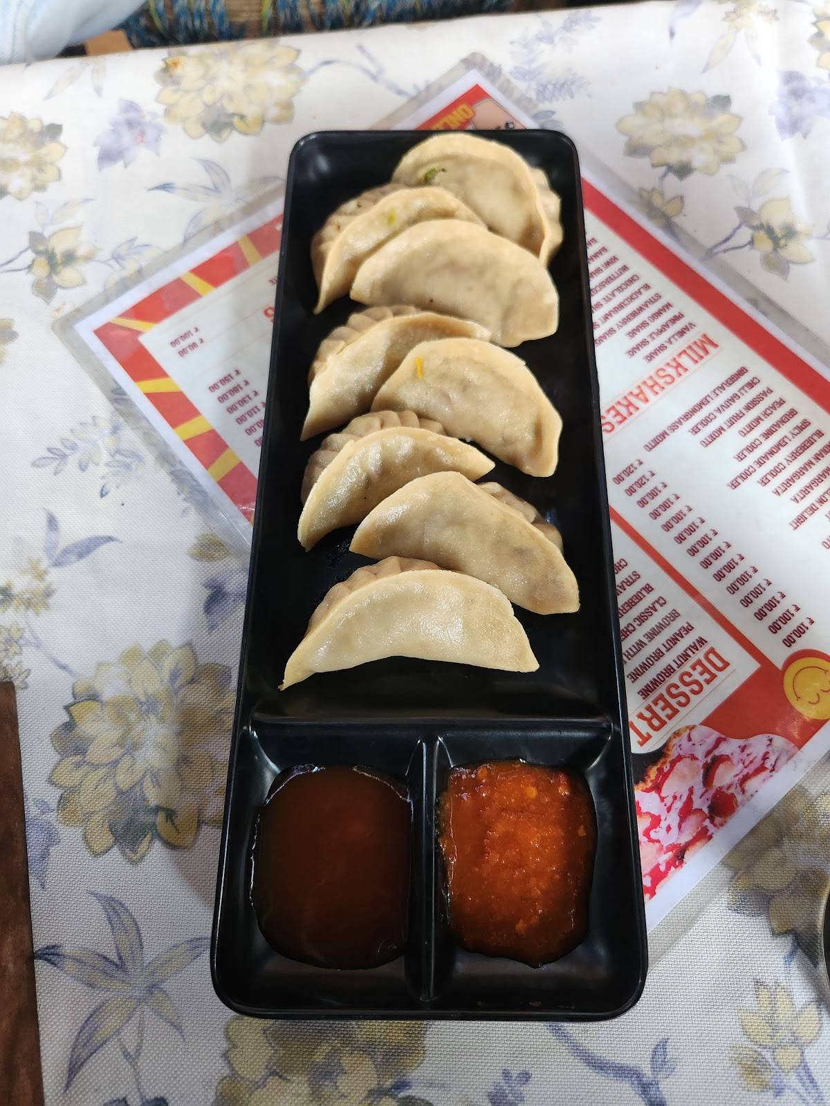 The Blue Hills Cafe menu