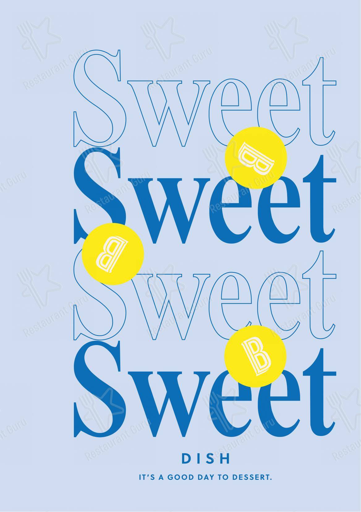 Menu bar for The Bombay Canteen in Mumbai