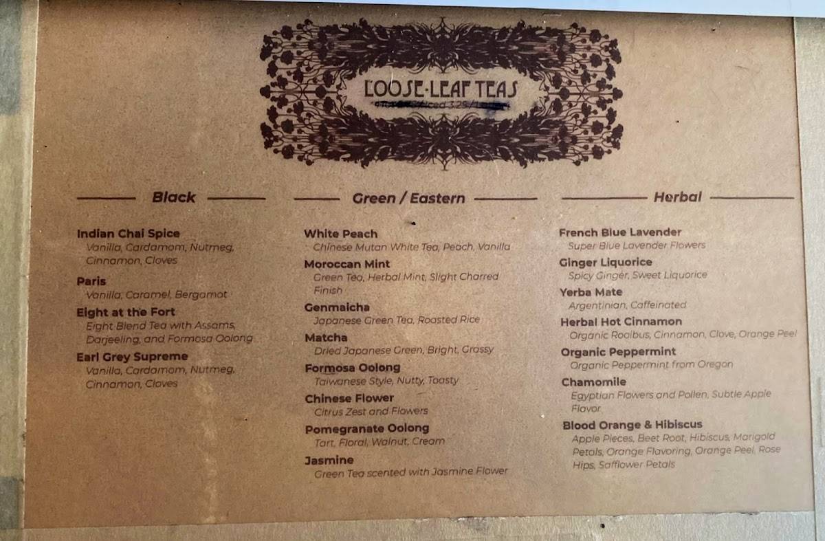 Menu at The Bun Shop cafe, Towson, 40 W Chesapeake Ave