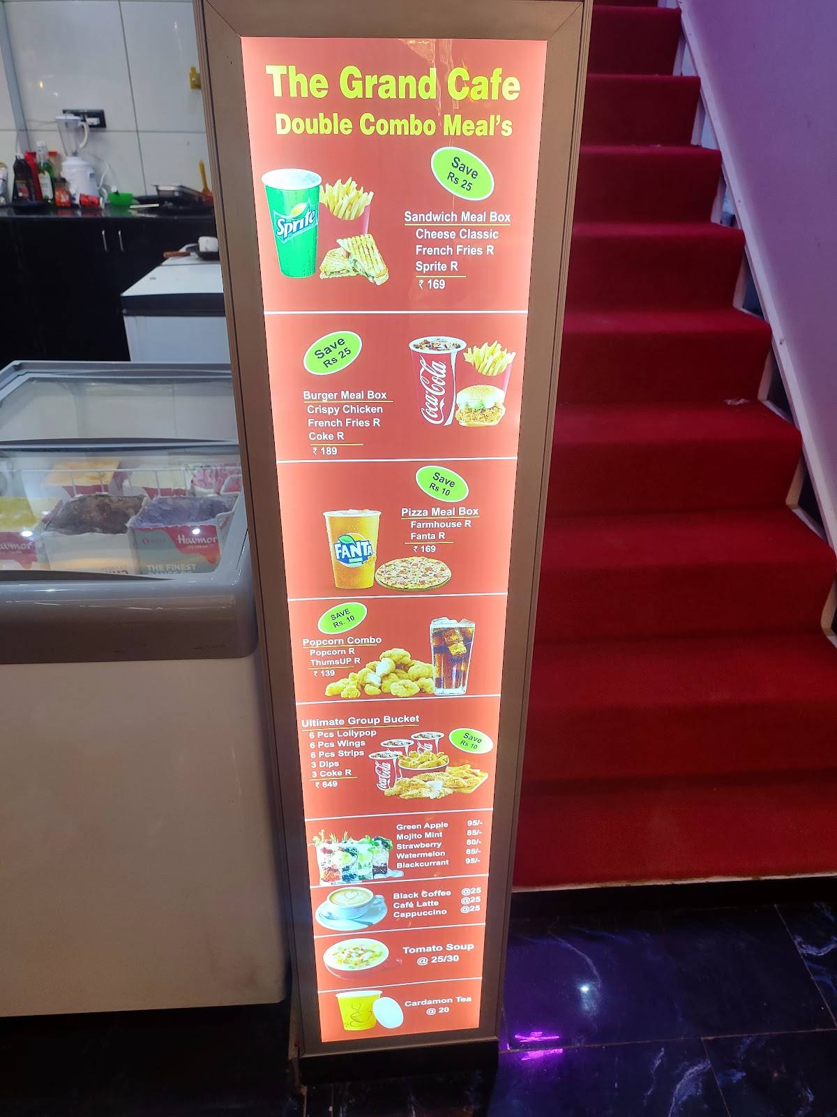 Menu at The Grand Cafe (Family Restaurant), New Delhi