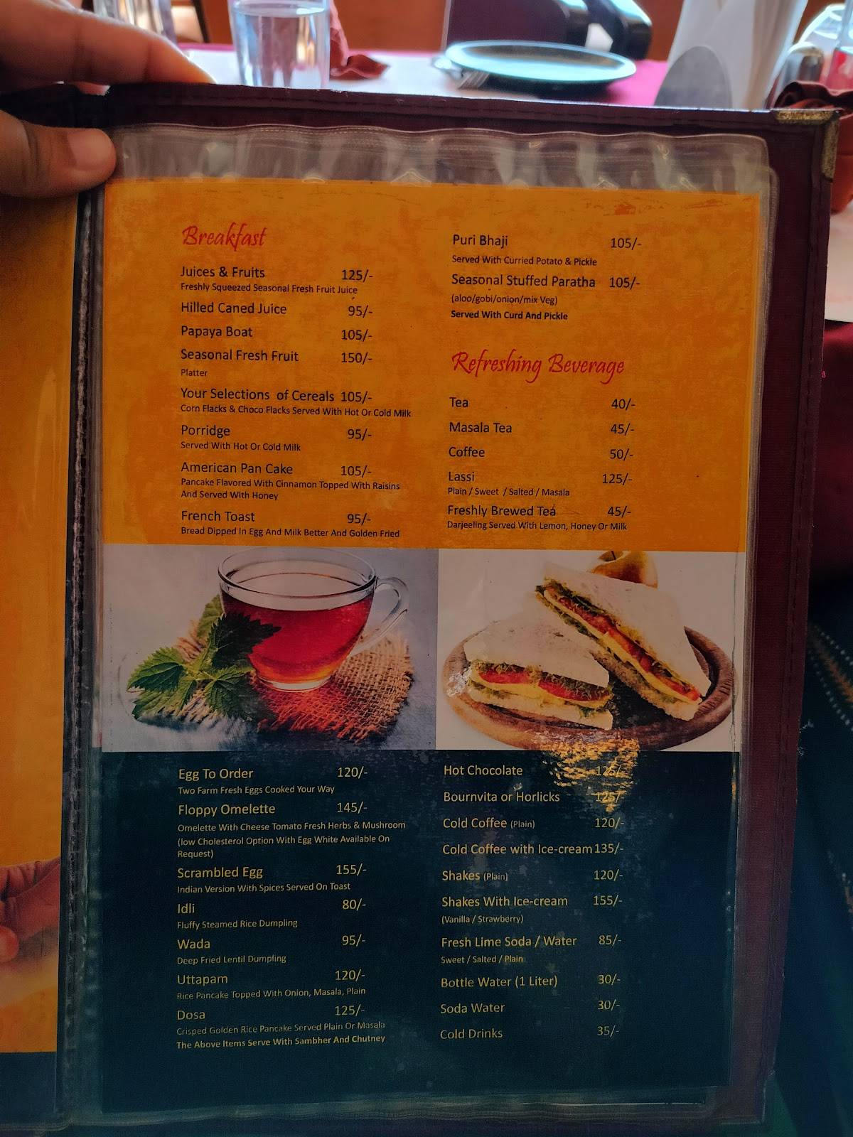 The Kitchen By Prestige menu