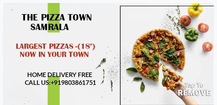 The Pizza Town Samrala menu