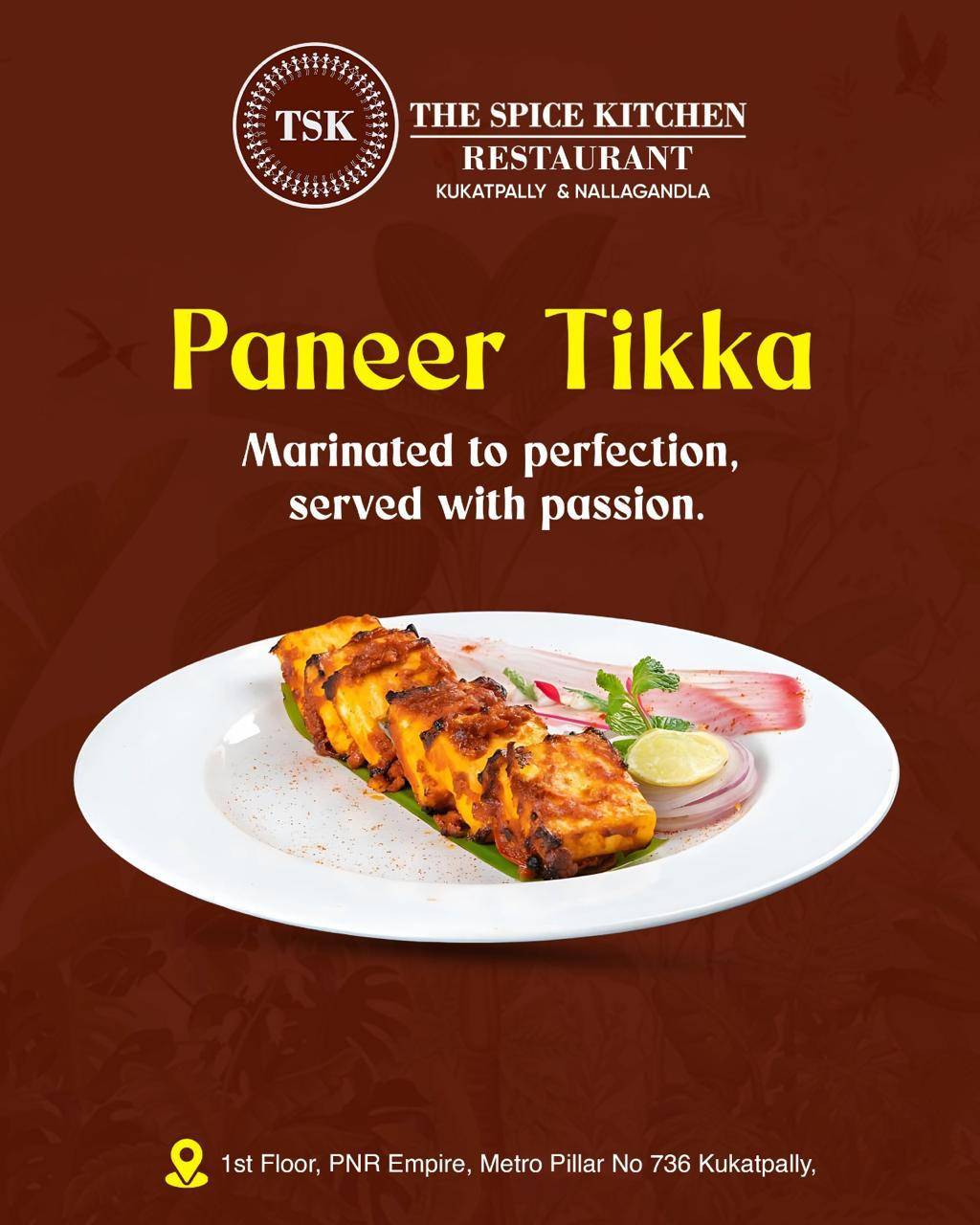 The Spice Kitchen By TSK menu