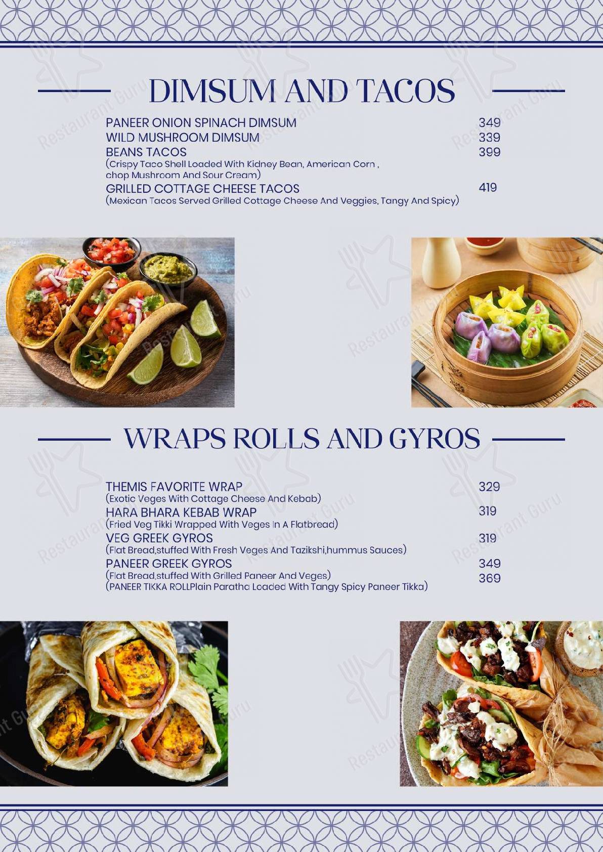 Themis Greek House BYOB, Murthal menu - dishes and beverages
