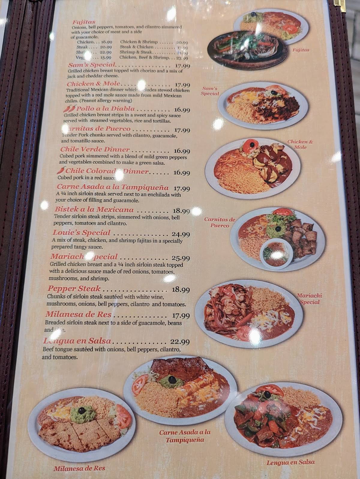 Menu at None restaurant, Fresno, N Cedar Ave