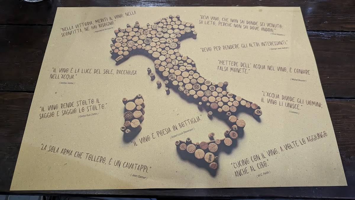 Menu de Trattoria Fettuccineria La Villetta a Torrespaccata
