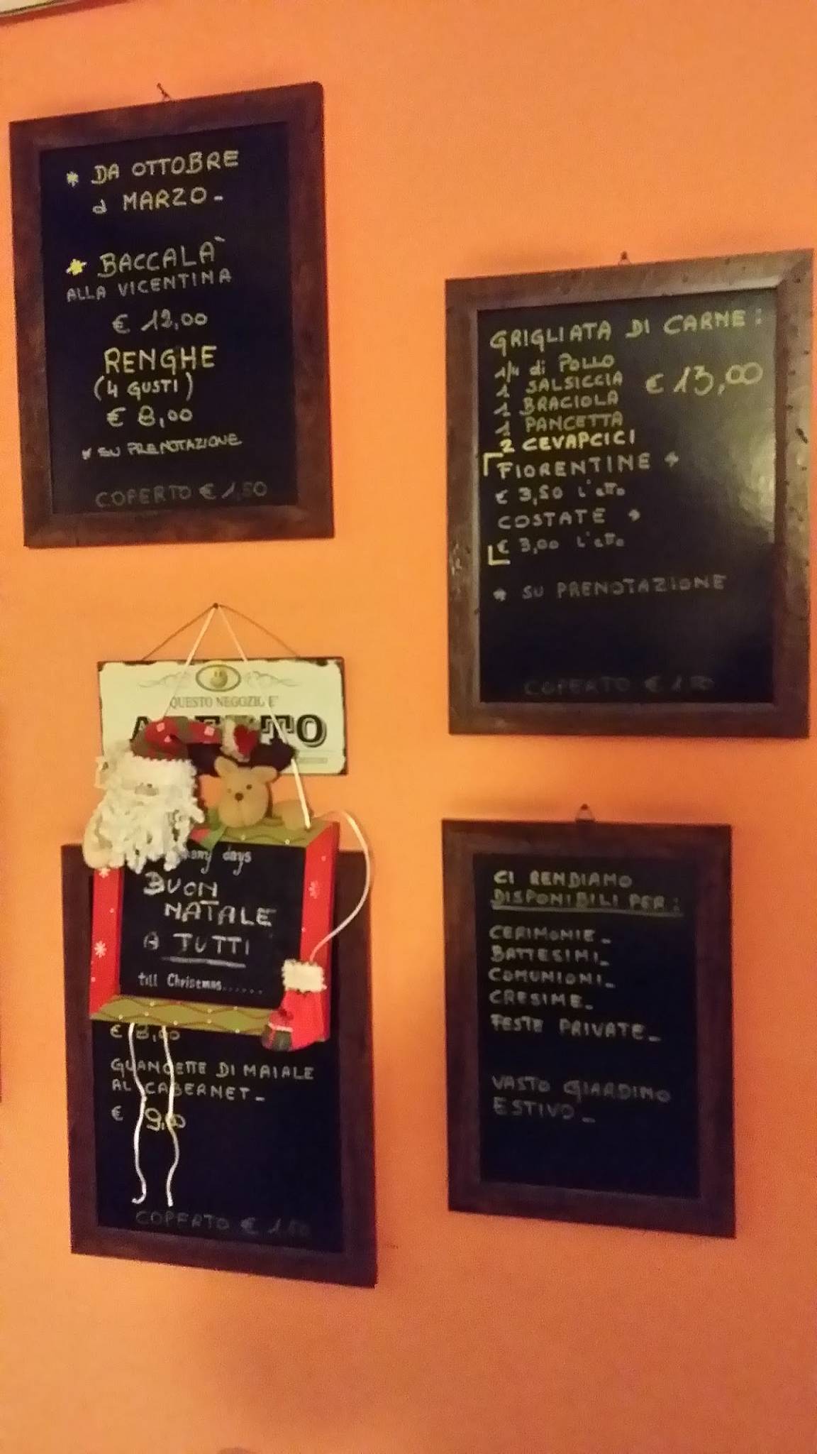 Menu di Trattoria Quattro Con ... 