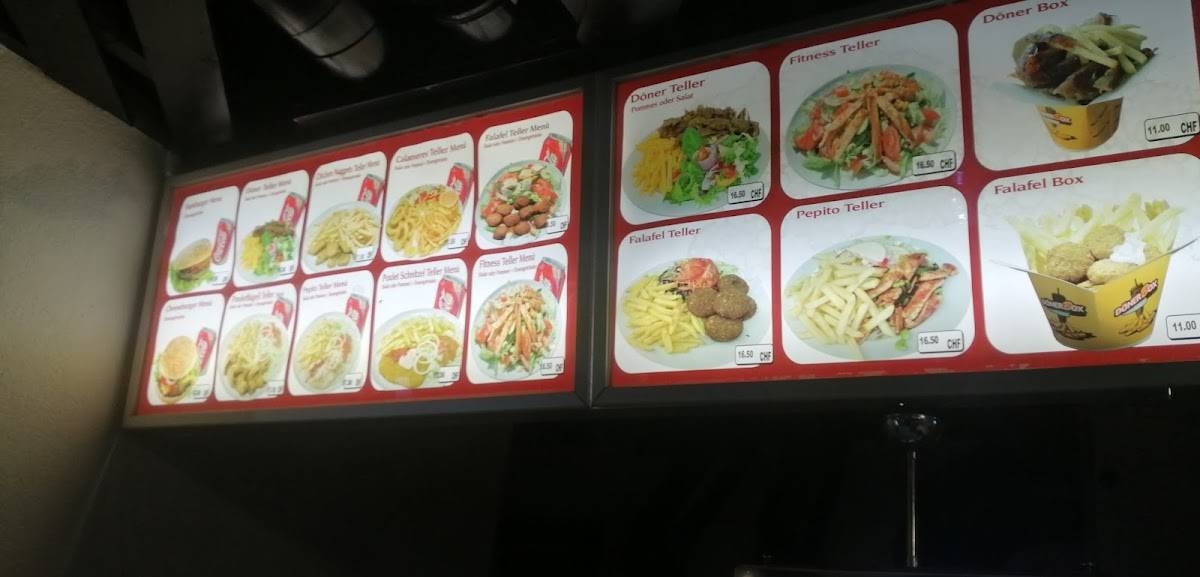 Menu di Kebab Treffpunkt 