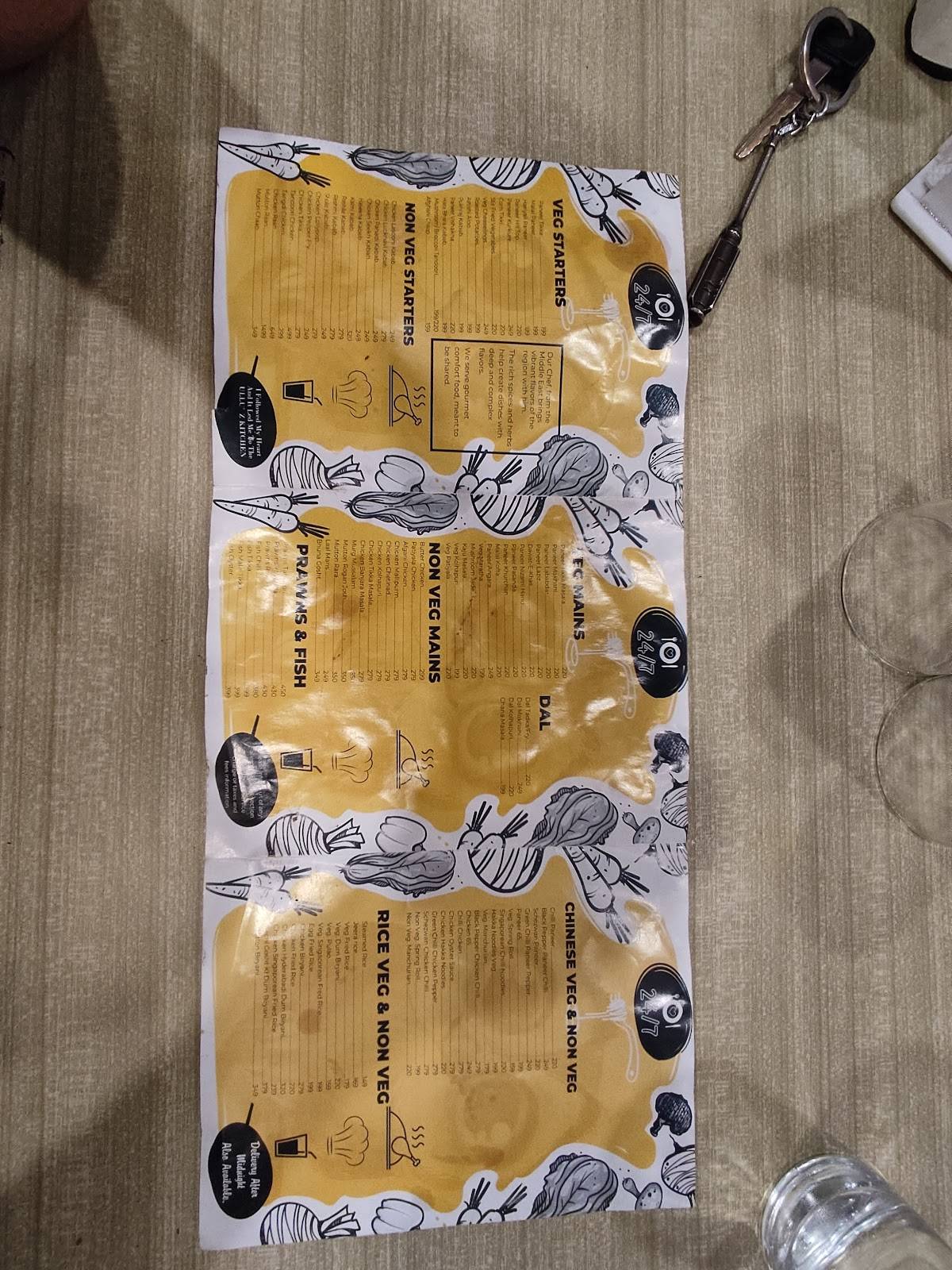 ULLUZ KITCHEN menu