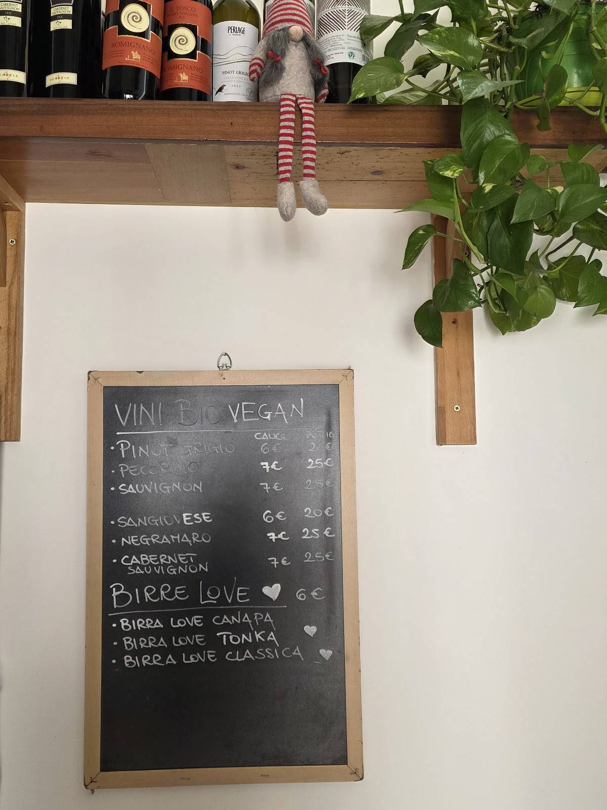 Menu di VEG-Joy 