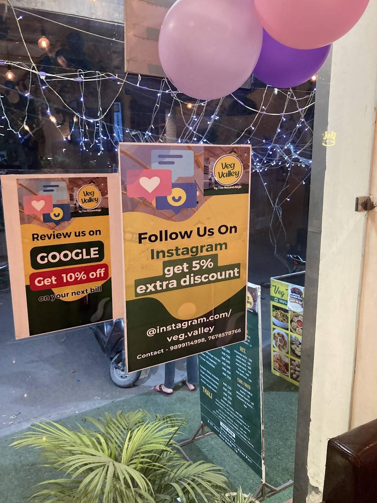 Veg Valley by The Natural Angle menu