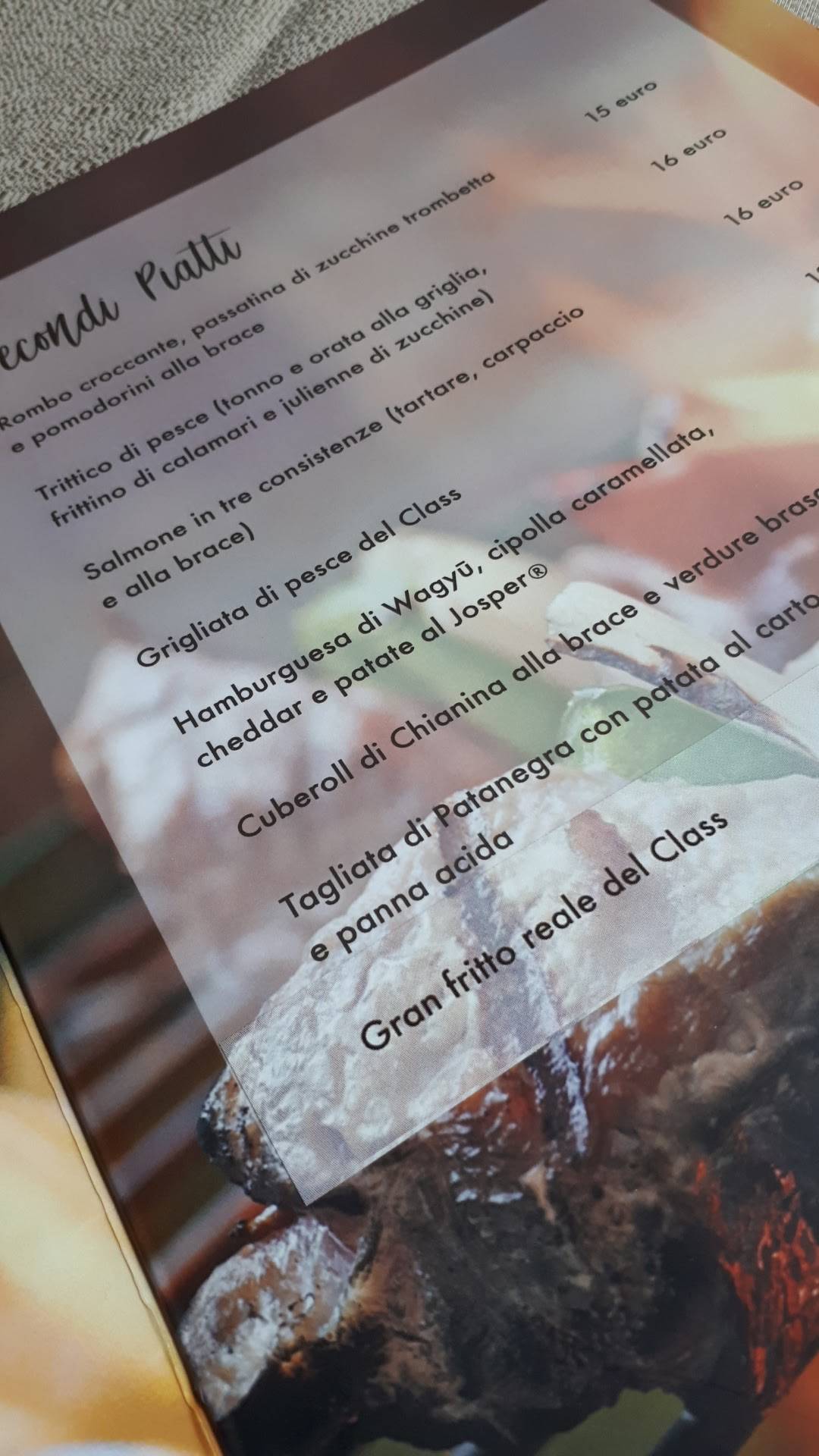 Menu di Class 