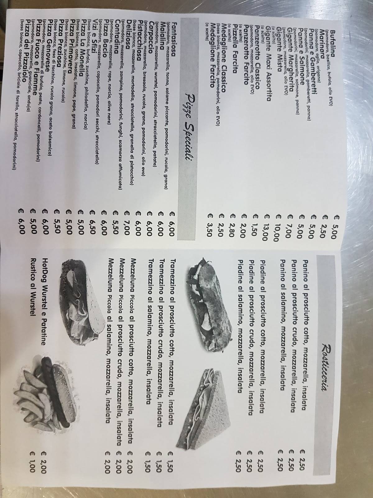 Menu di Vizi e Sfizi Di Donatelli Francesco 