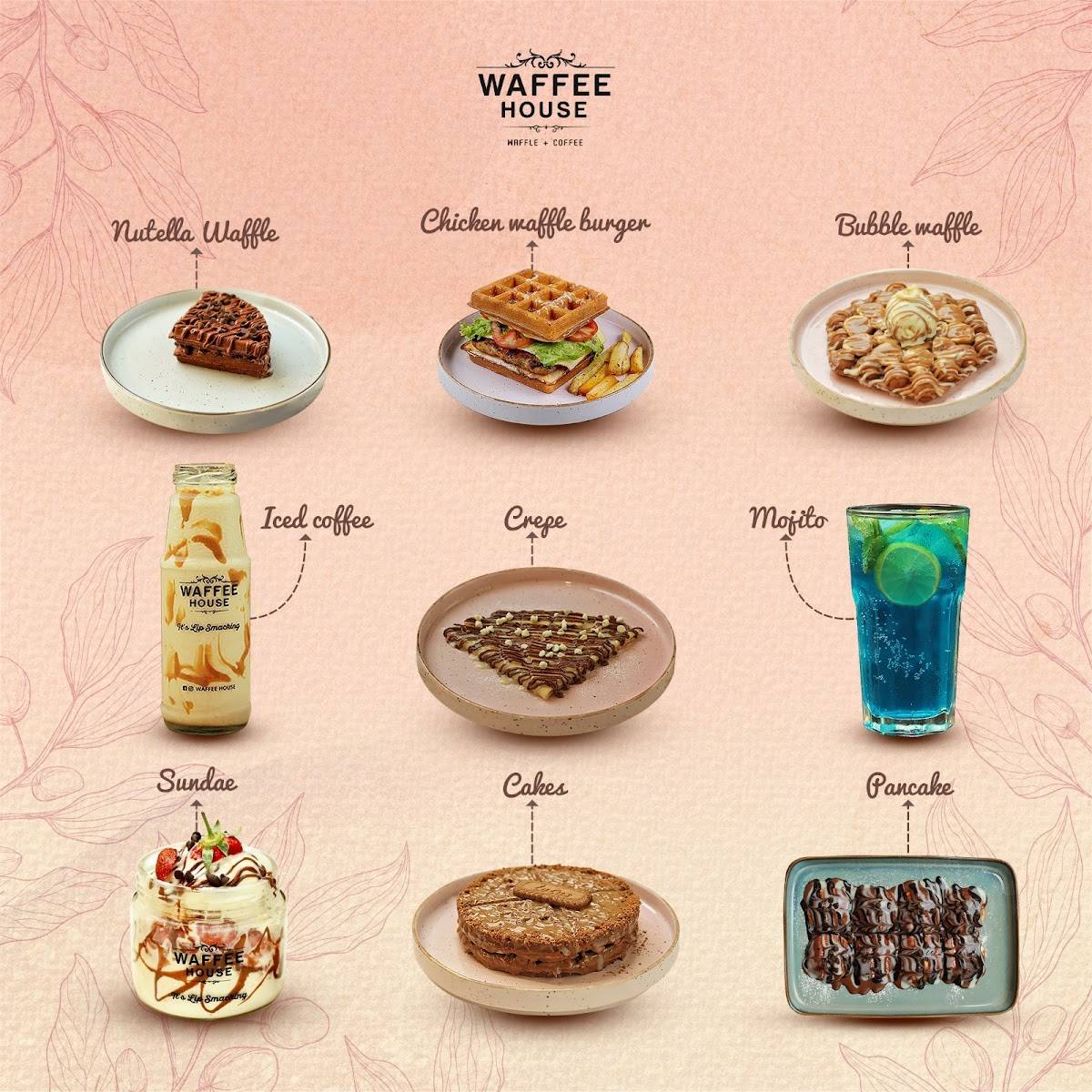 Waffee House menu