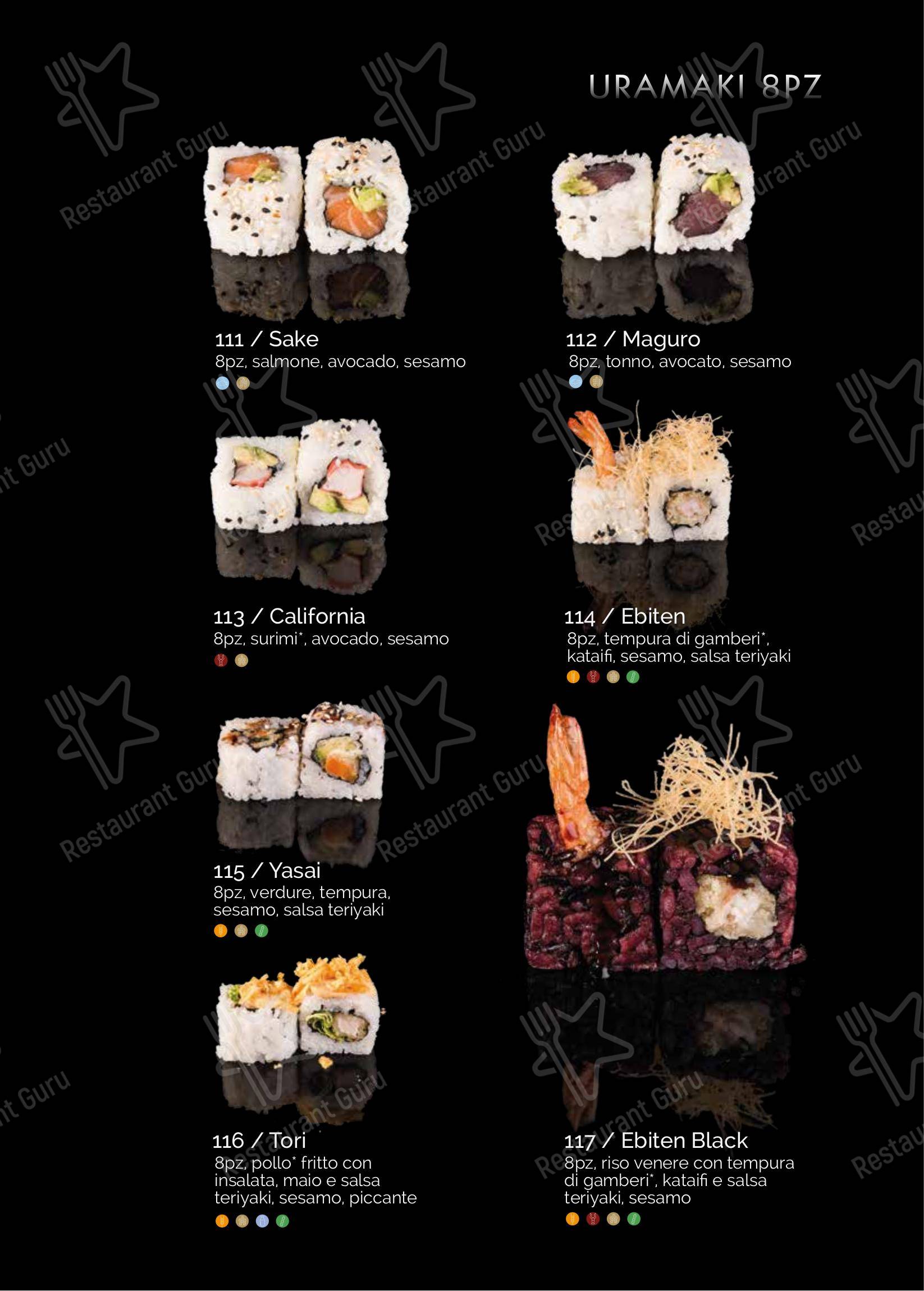 Xuan in Cittadella - Menu bar