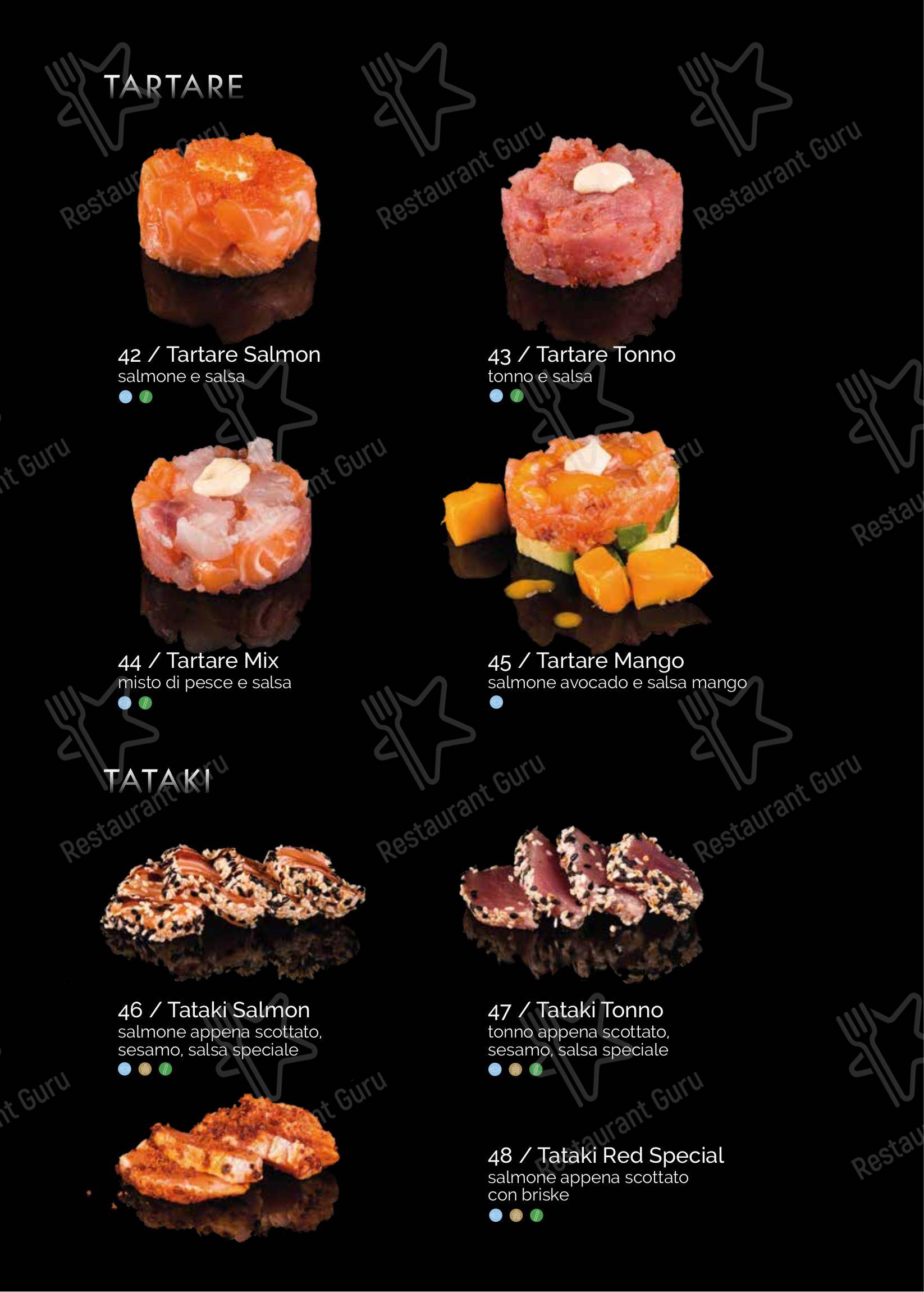 Menu bar per Xuan ristorante