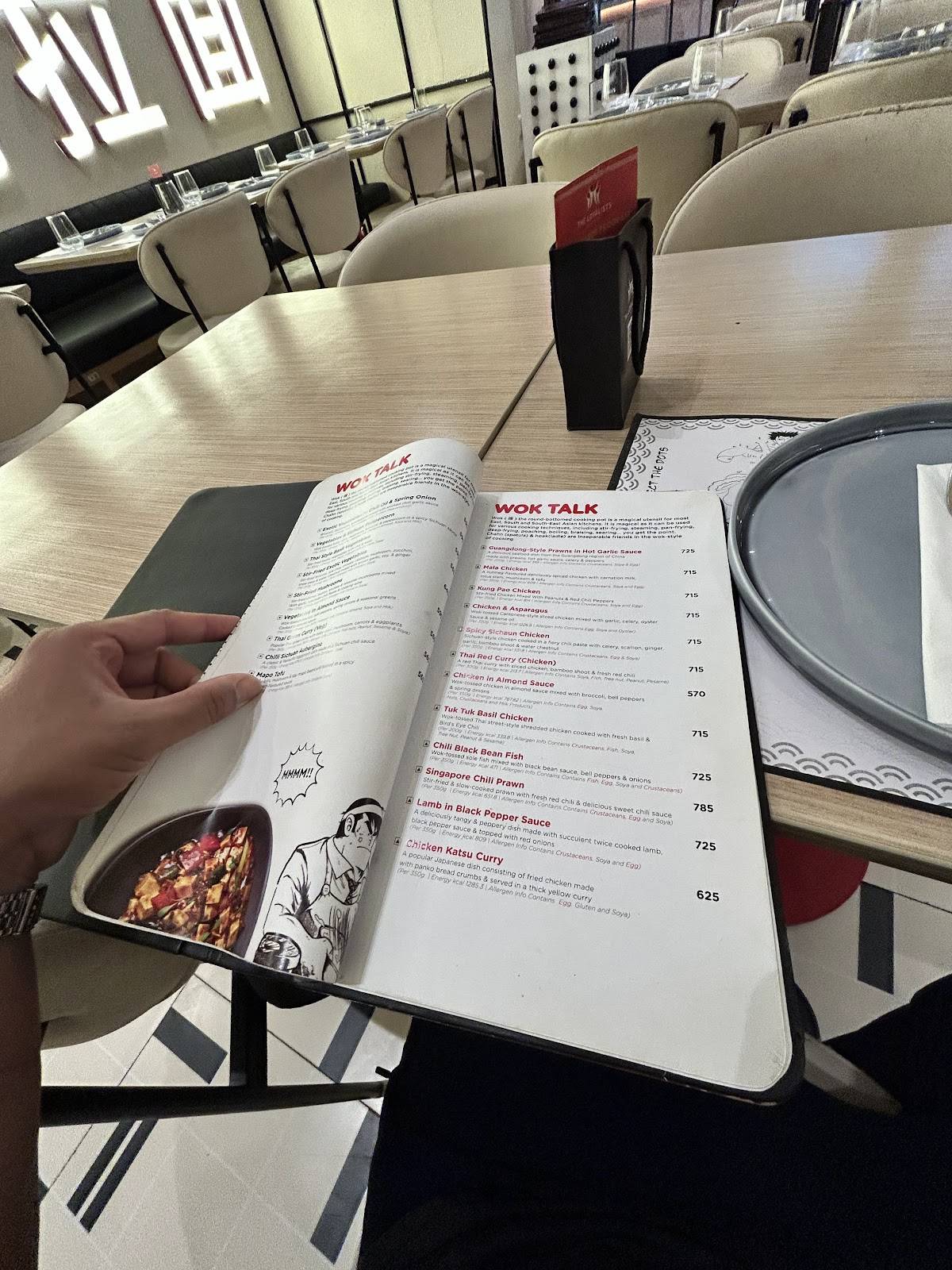 YouMee Phoenix Mall Of The Millennium menu