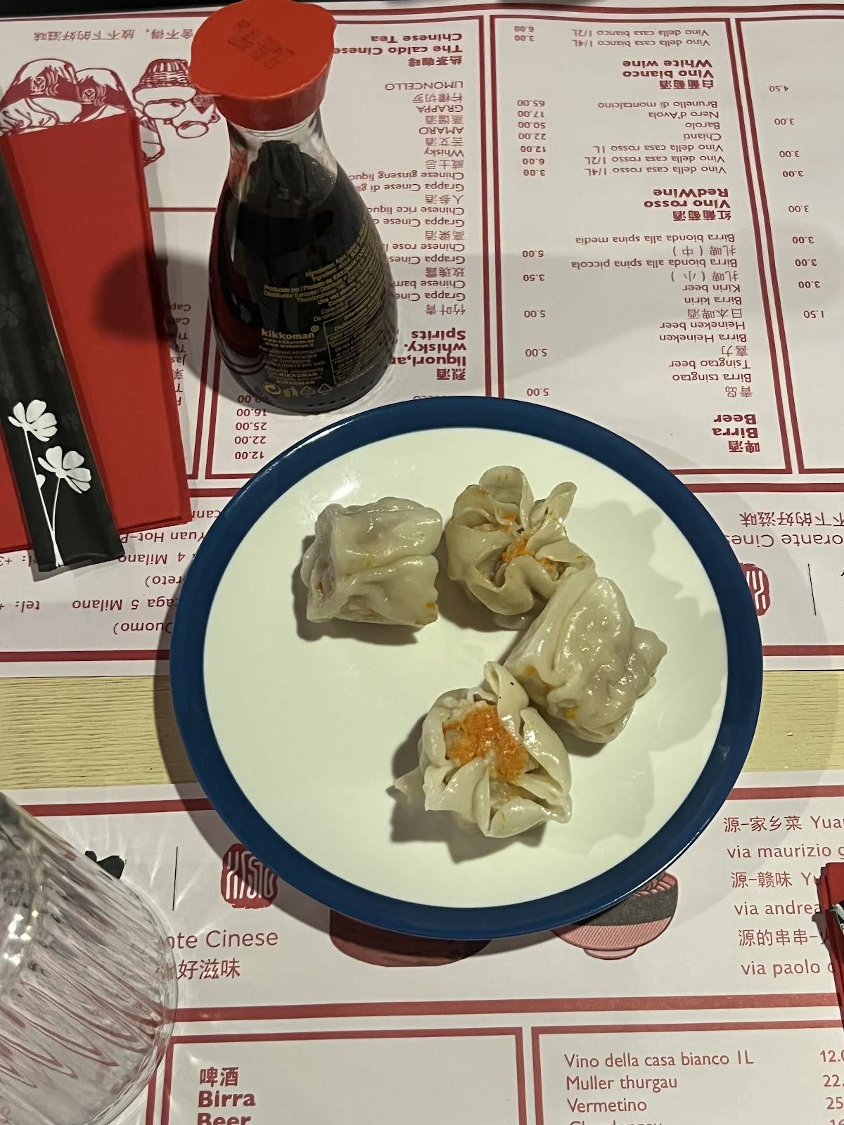 Menu di Yuan 