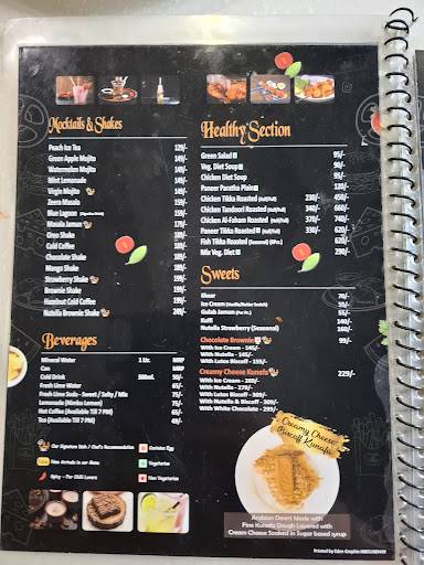 Zaika Foods menu
