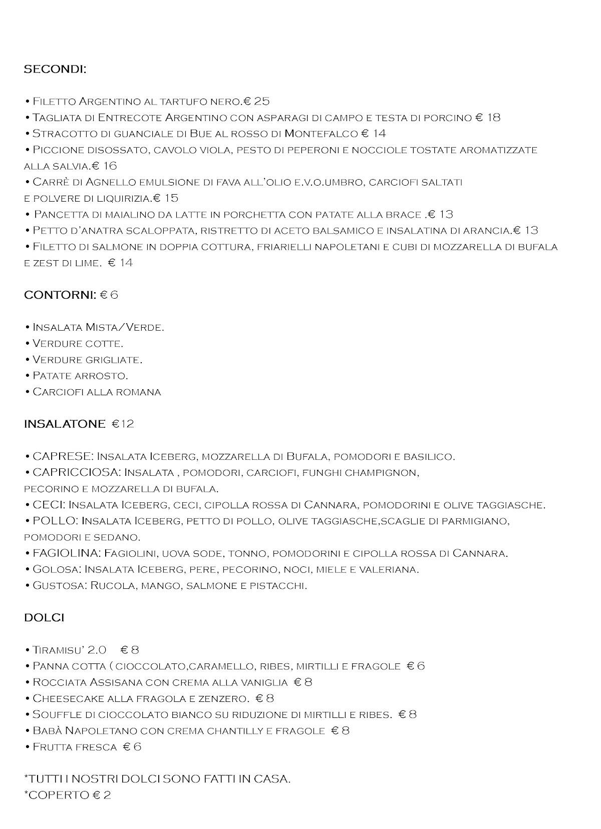 Menu di Zerosessantaottantuno