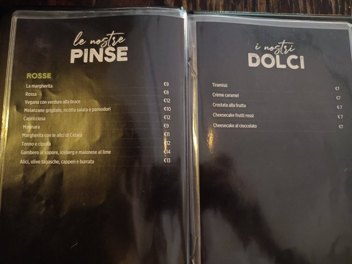 Menu di casadante 