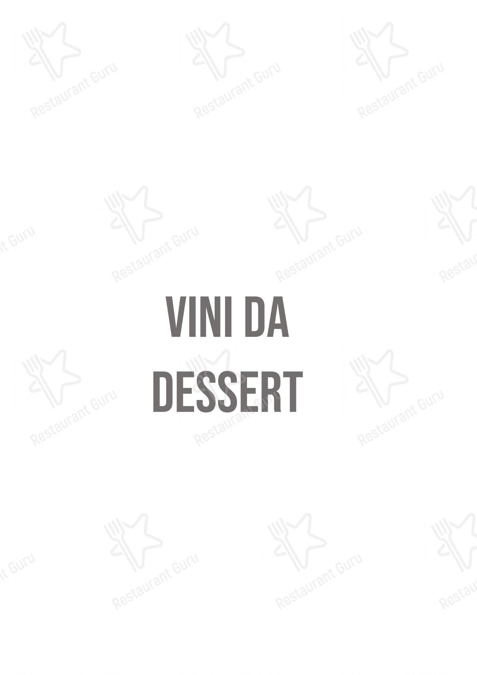 DanielCanzian Ristorante Milano in Milano - Wine Menu