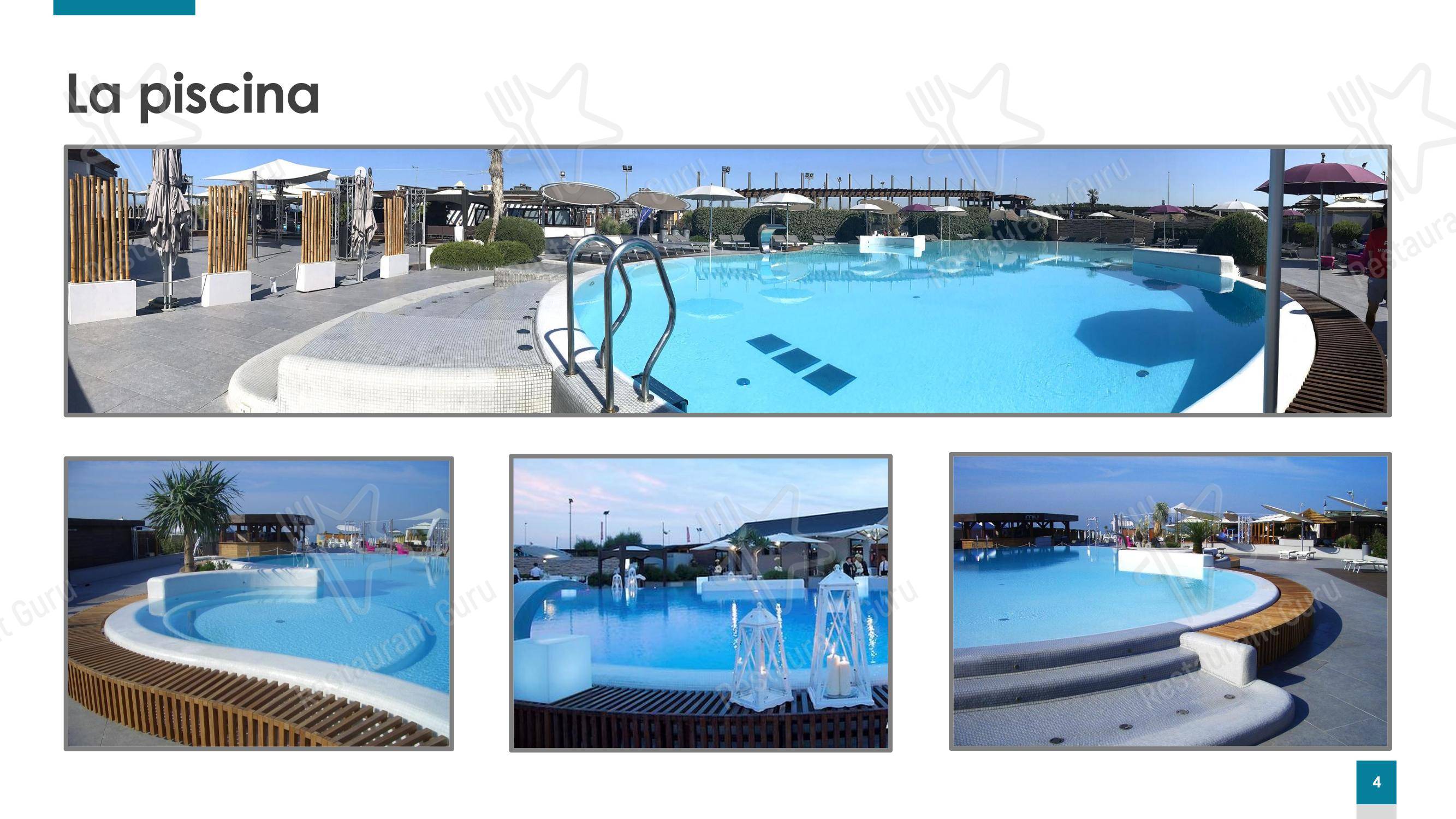 Menu per La spiaggia di Bettina in Lido di Ostia