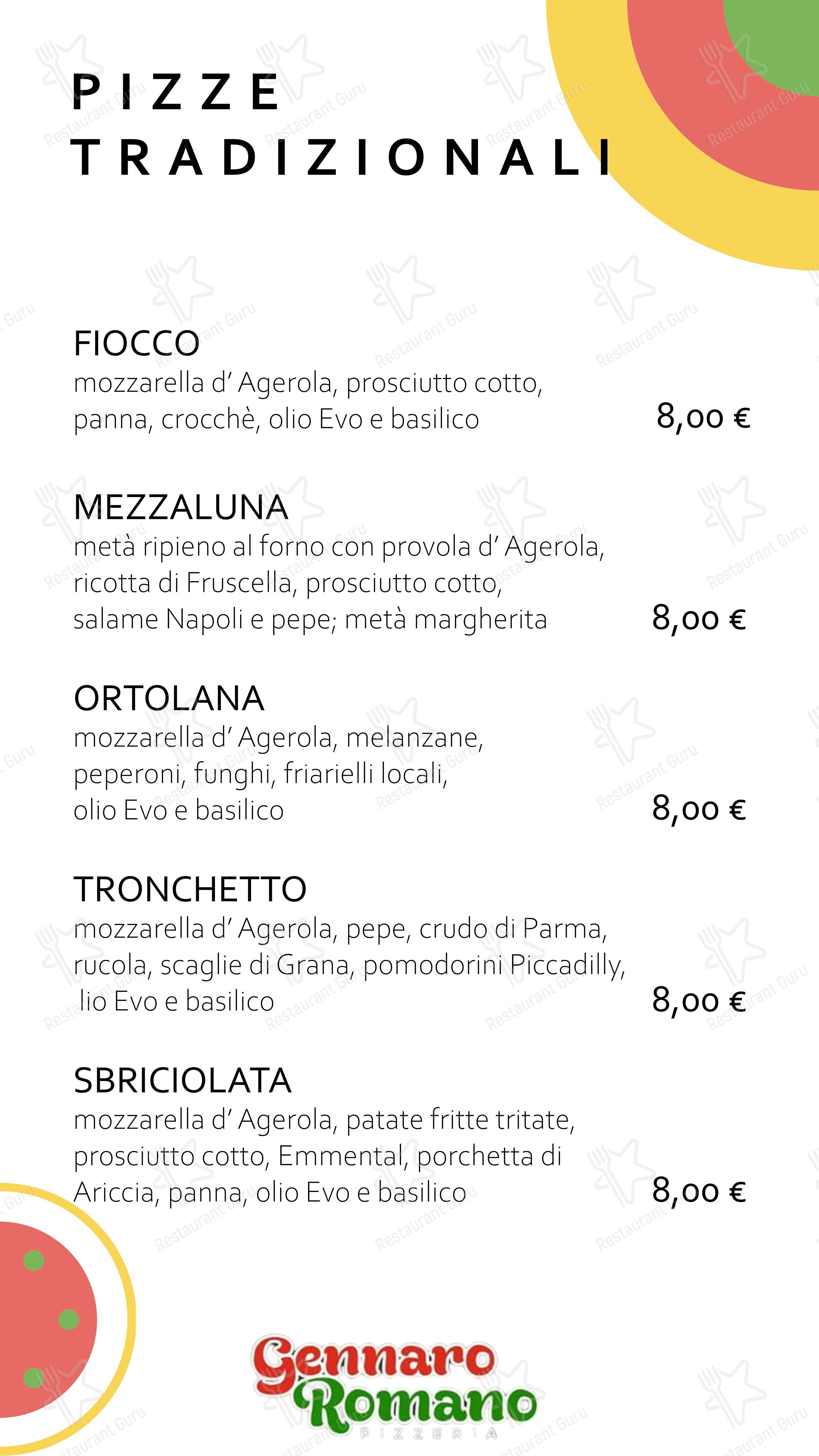 Napule 'e Notte in Pollena Trocchia - Menu bar