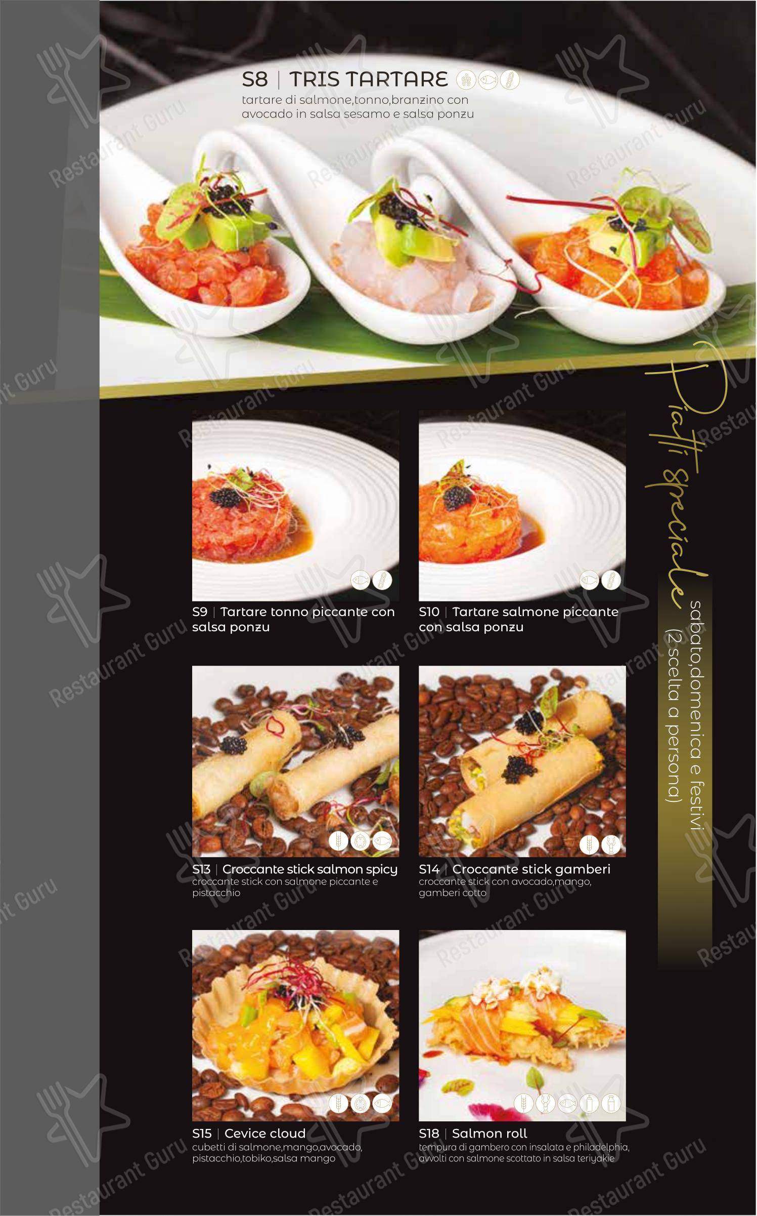 Oya Sushi Rovigo in Rovigo - Menu