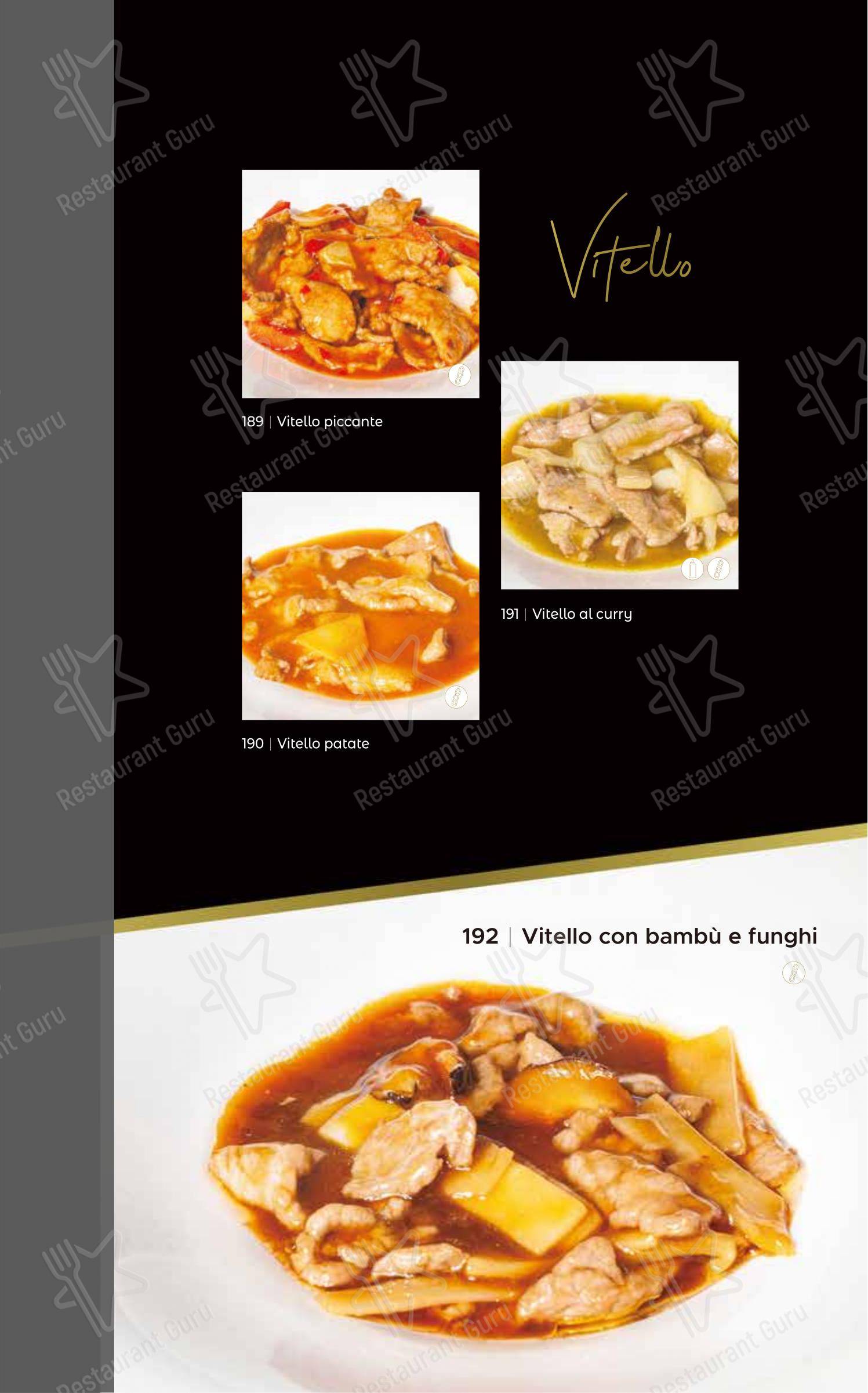 Menu per Oya Sushi Rovigo ristorante