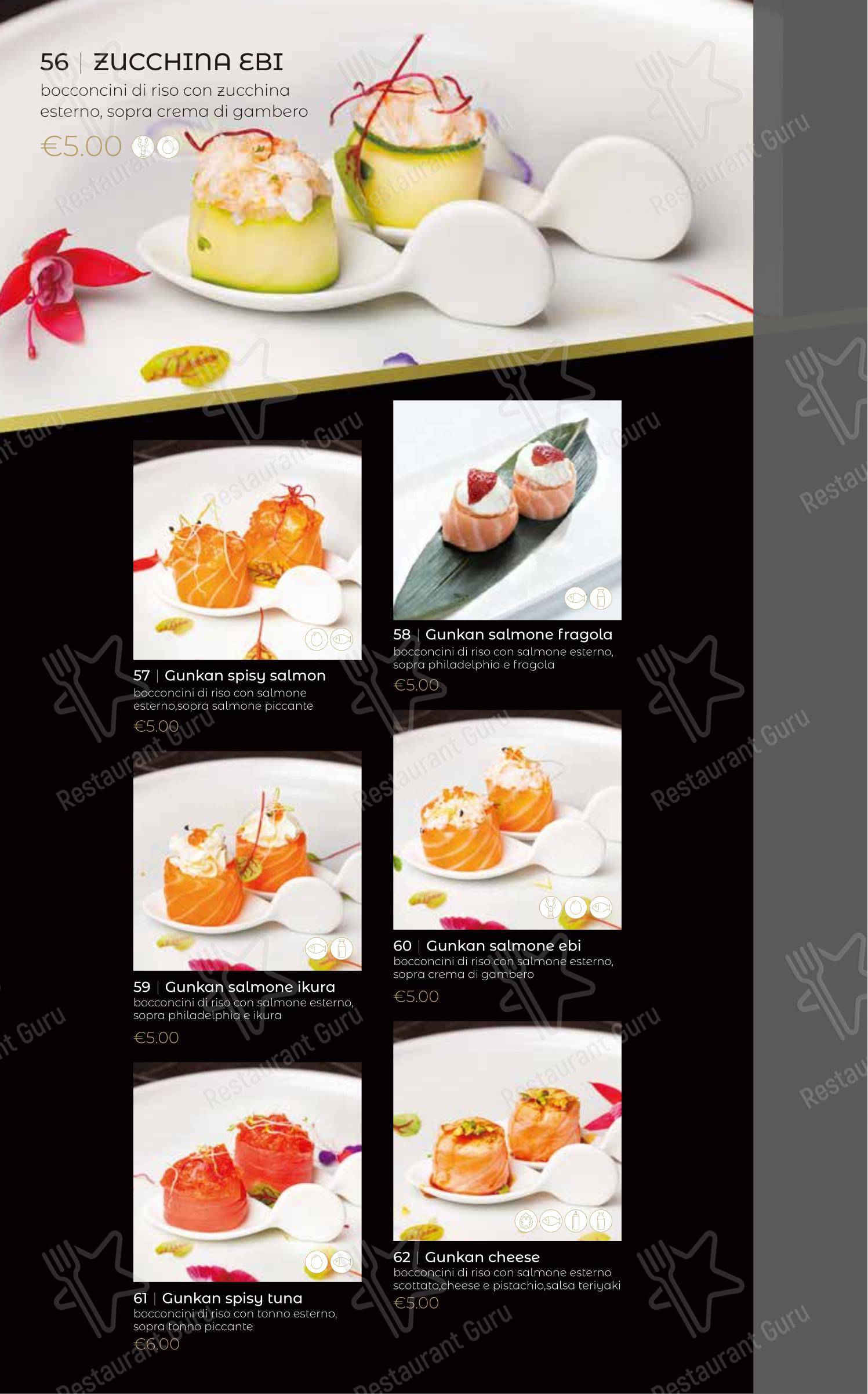 Menu bar per Oya Sushi Rovigo in Rovigo
